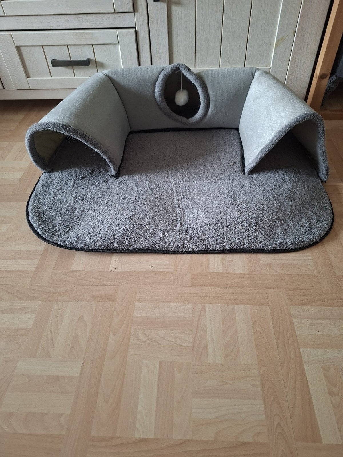Katten tunnel, Ophalen