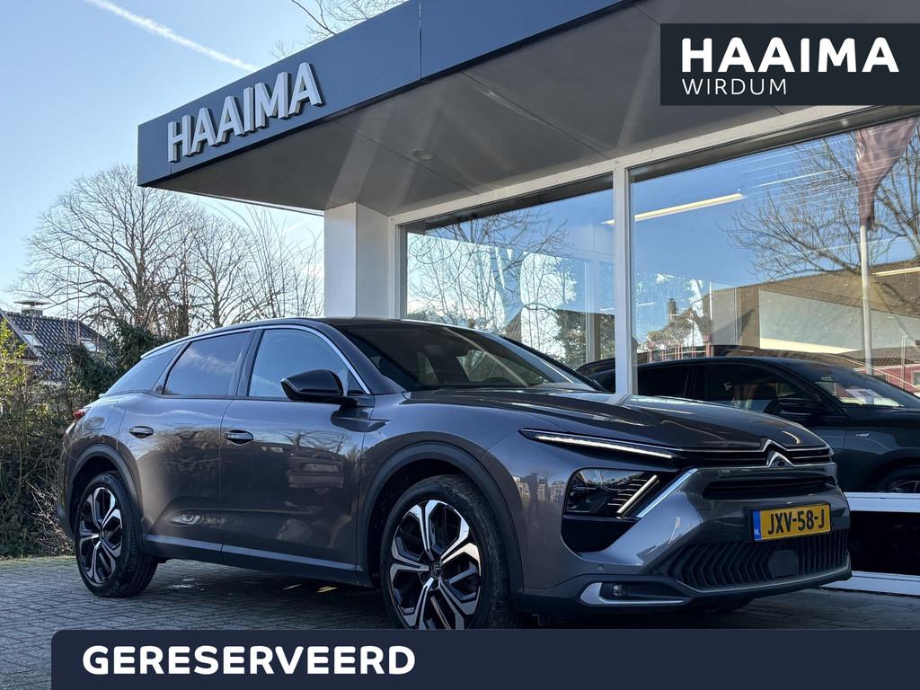 Citroen C5 X 1.6T Automaat Shine | PHC Vering | Lederen bekl, Auto's, Citroën, 1442 kg, 15 km/l, Gebruikt, 4 cilinders