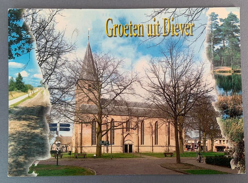 Groeten uit Diever, Ophalen of Verzenden, Gelopen, Drenthe