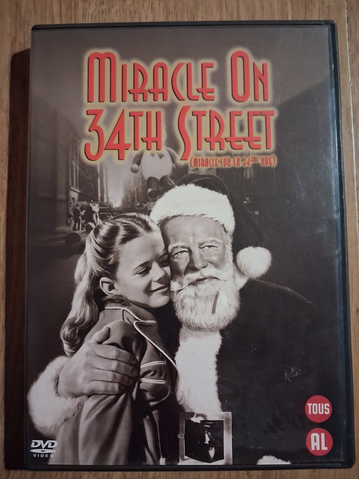 Miracle on 34th Street (1947)
(Dvd), Alle leeftijden, Ophalen of Verzenden, Zo goed als nieuw