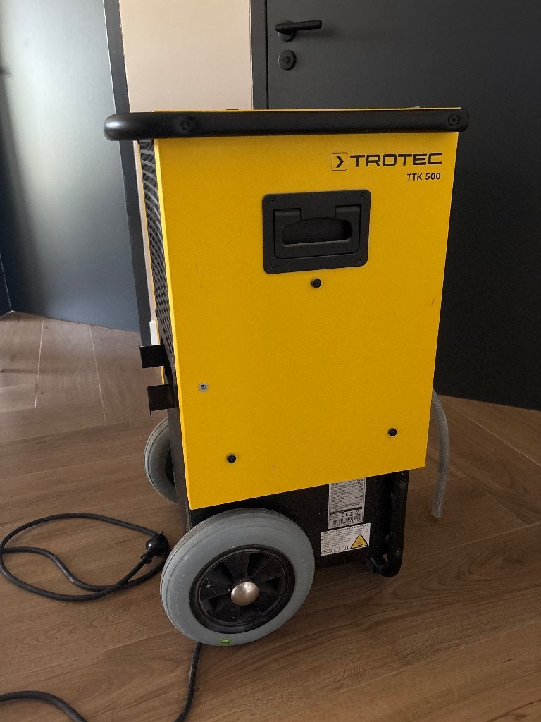 Bouwdroger Trotec TTK 500, Ophalen, Zo goed als nieuw, Afzuiger