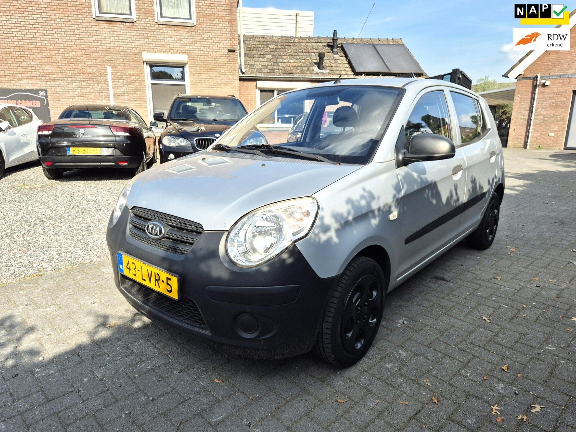 Kia Picanto 1.0 X 5 Deurs, Stof, Zwart, 4 cilinders, Origineel Nederlands