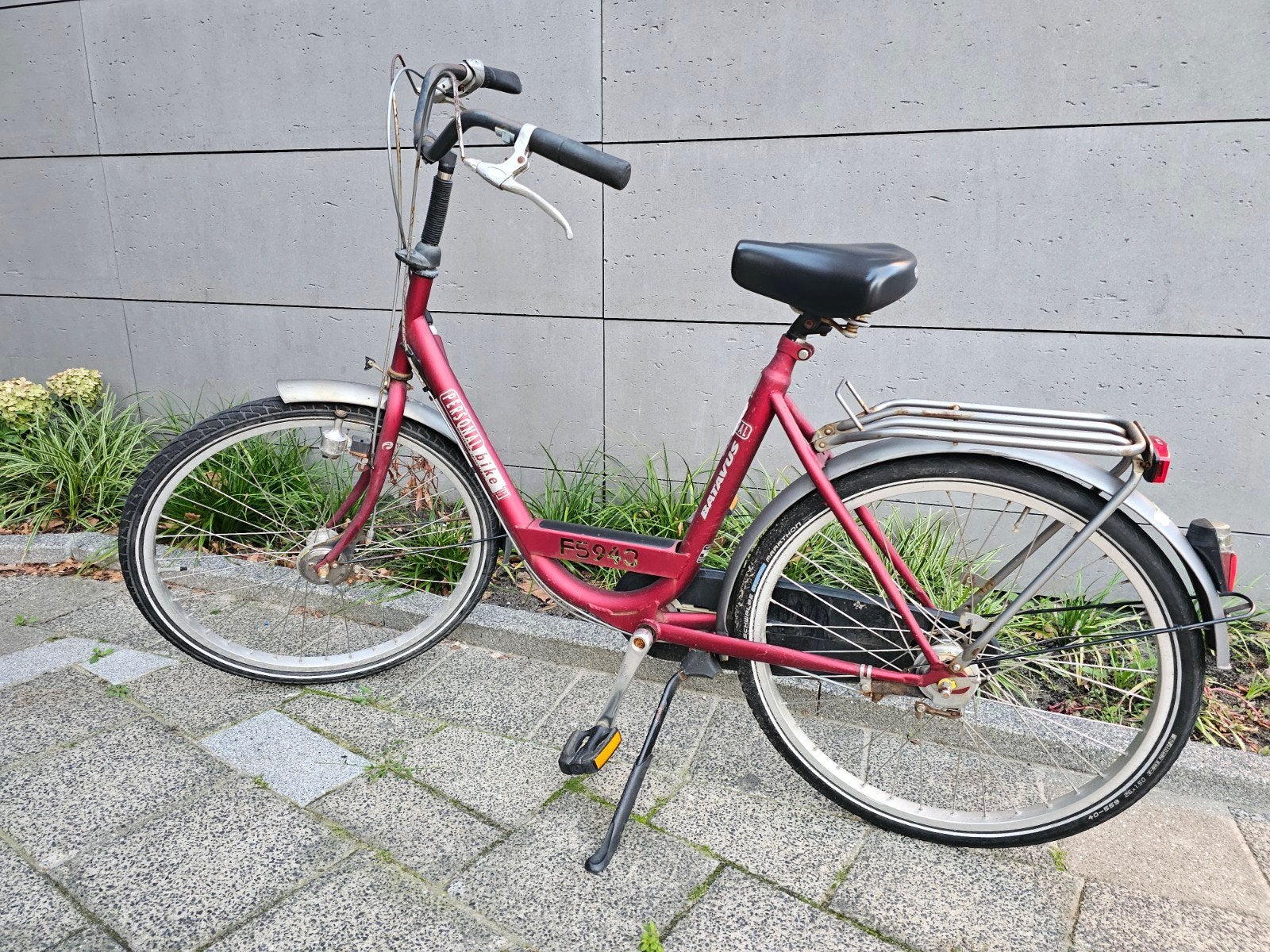 Damesfiets met handremmen, 3 versnellingen, incl. slot, Gebruikt, Versnellingen, Ophalen, Overige merken