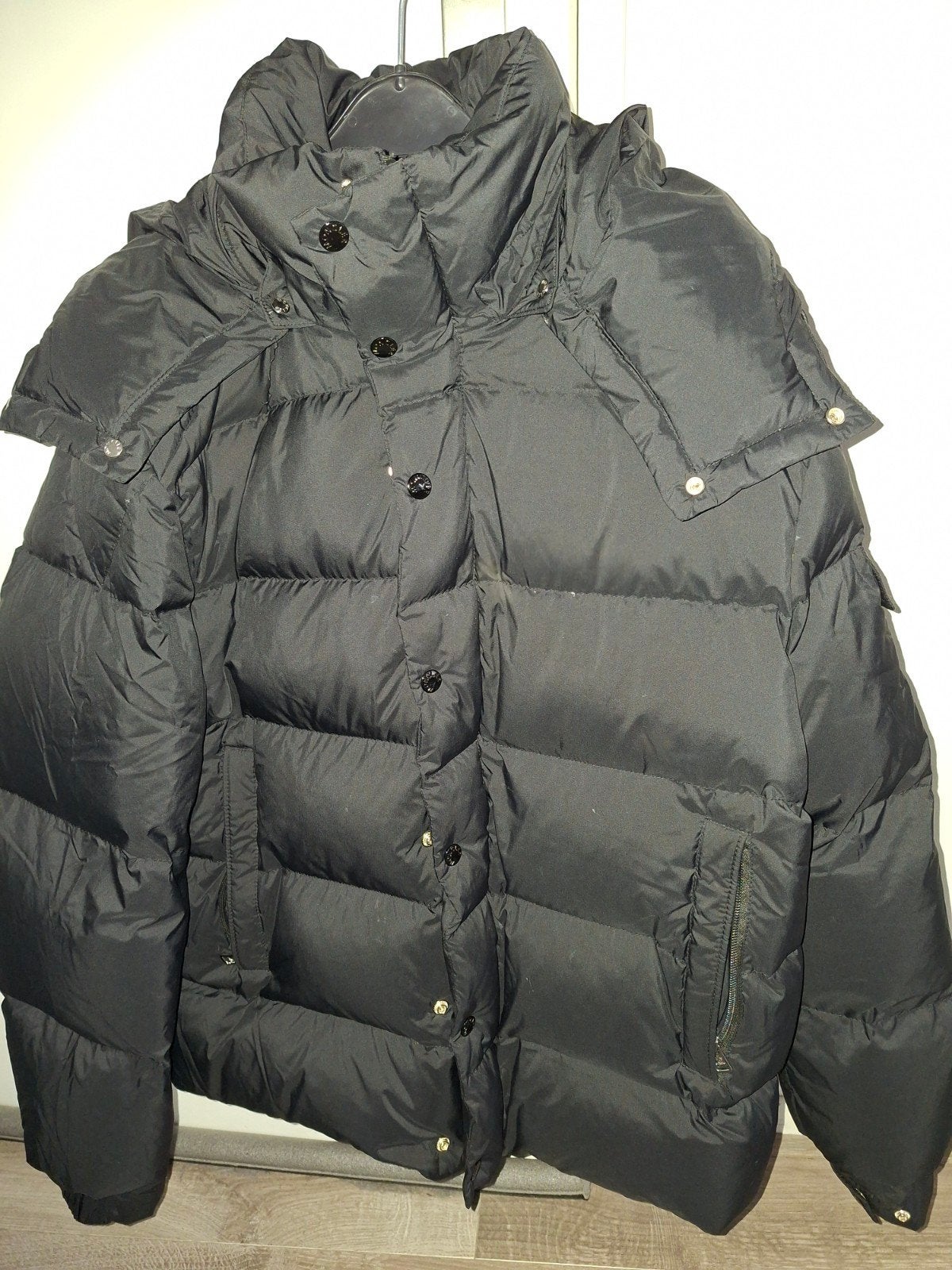Moncler Vezere jas mt M, Kleding | Heren, Ophalen of Verzenden, Zo goed als nieuw, Zwart