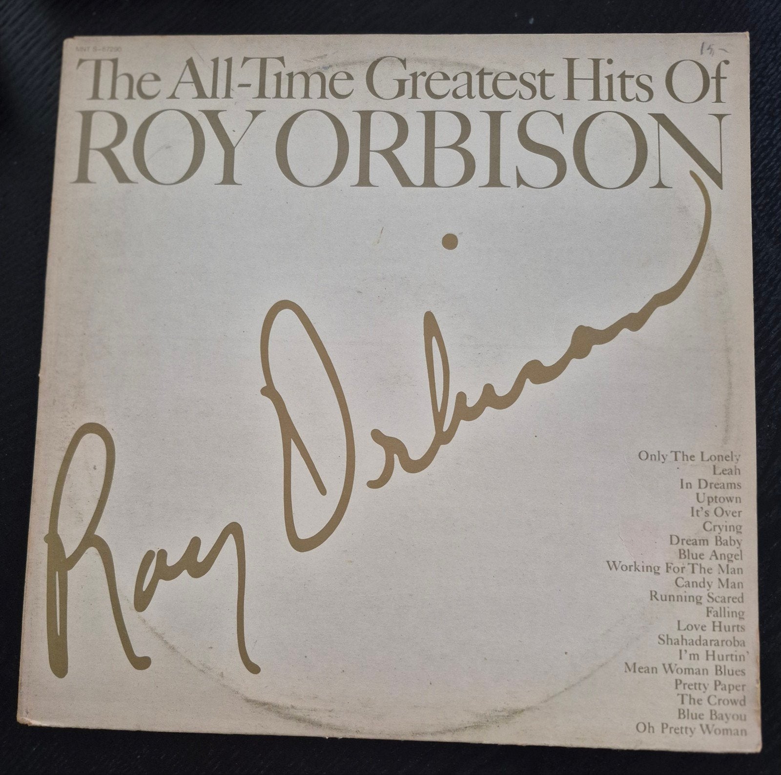 Roy Orbison - The All-Time Greatest Hits of Roy Orbison LP, LP, Gebruikt, Pop, Ophalen of Verzenden