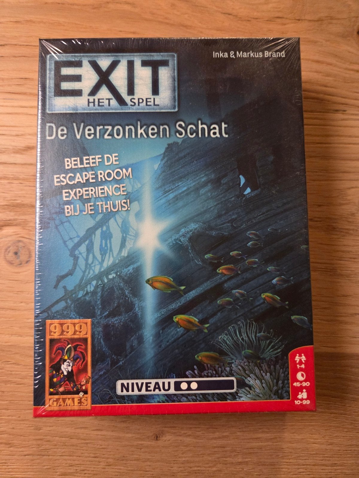 escaperoom spel, de verzonken schat, Ophalen of Verzenden, Nieuw