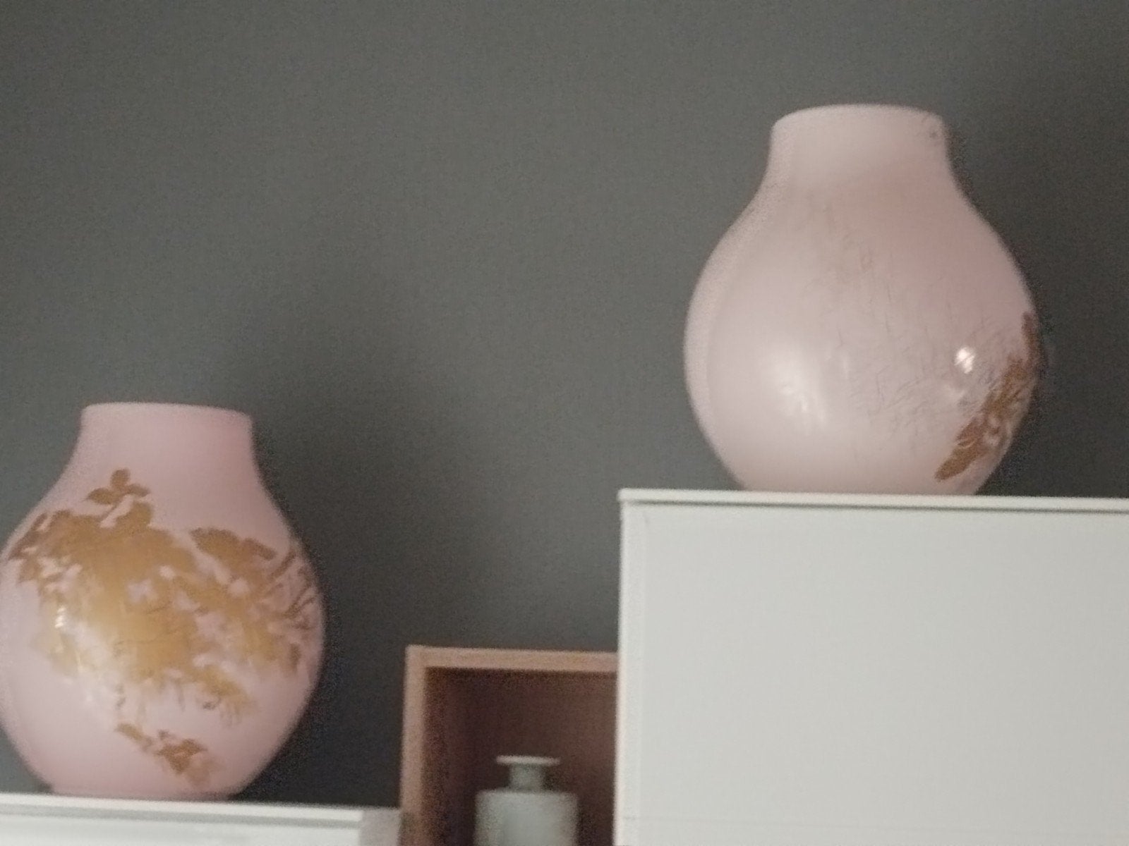IKEA Jonsberg Vaas Roze Hella Jongerius, Ophalen, Zo goed als nieuw, Roze, Steen/keramiek