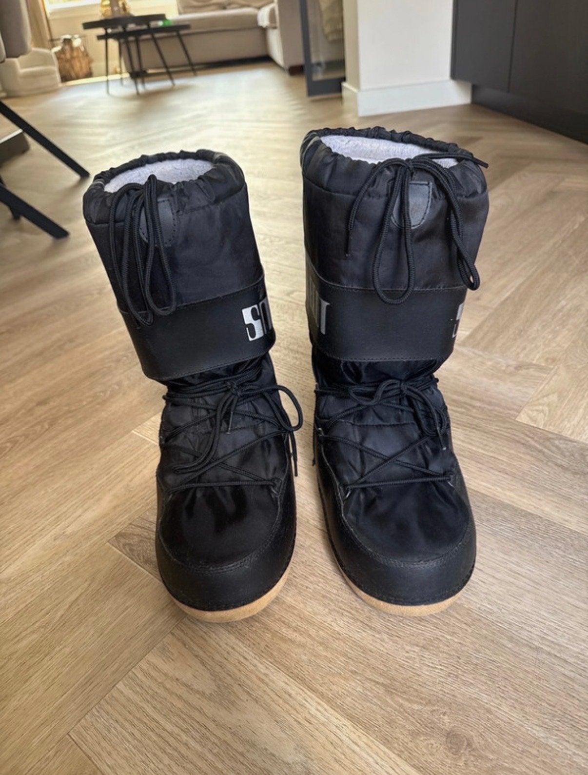 Zwarte Snowboots Maat 41/42, Ophalen, Gedragen, Maat 42/44 (L), Overige typen