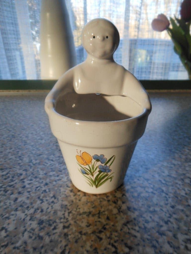 Vintage Moeders voor Moeders bloempotje/vaasje, Ophalen