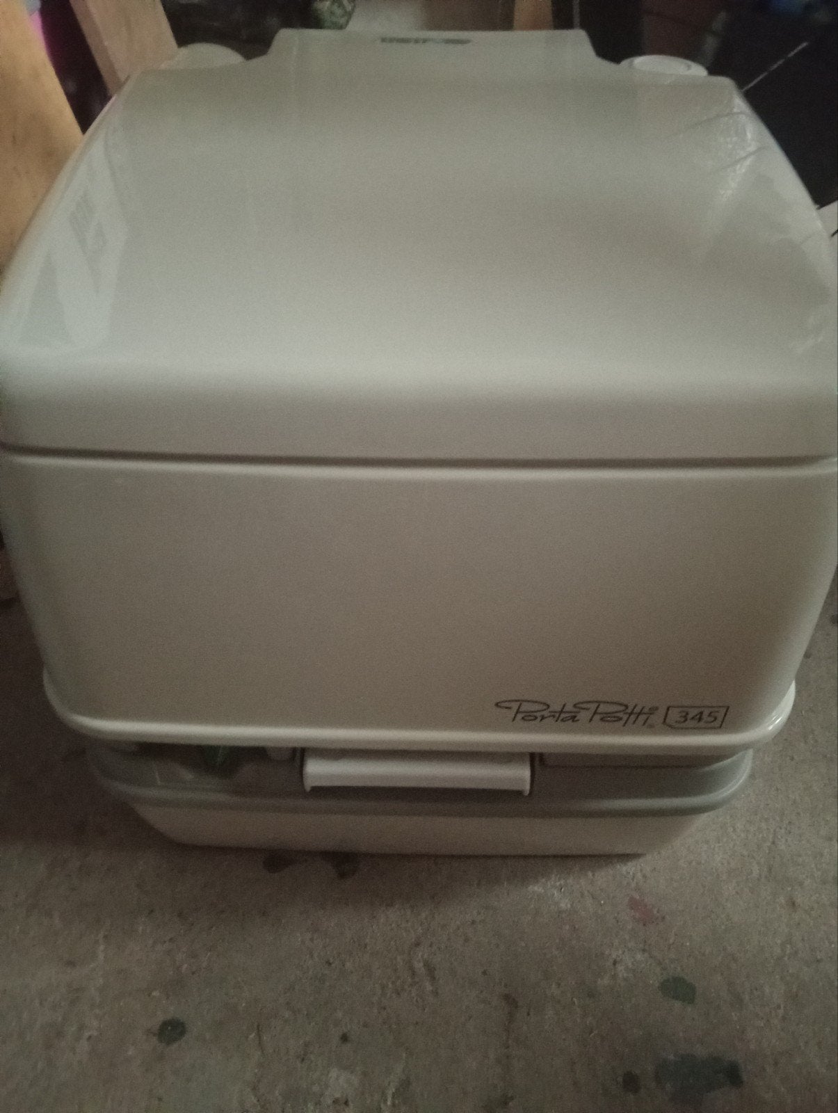 Thetford Porta Potti 345 draagbaar toilet, Ophalen of Verzenden, Gebruikt