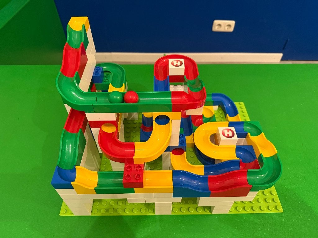 Duplo (Hubelino Kugelbahn), Kinderen en Baby's, Ophalen, Overige thema's, Inclusief instructies, Zo goed als nieuw