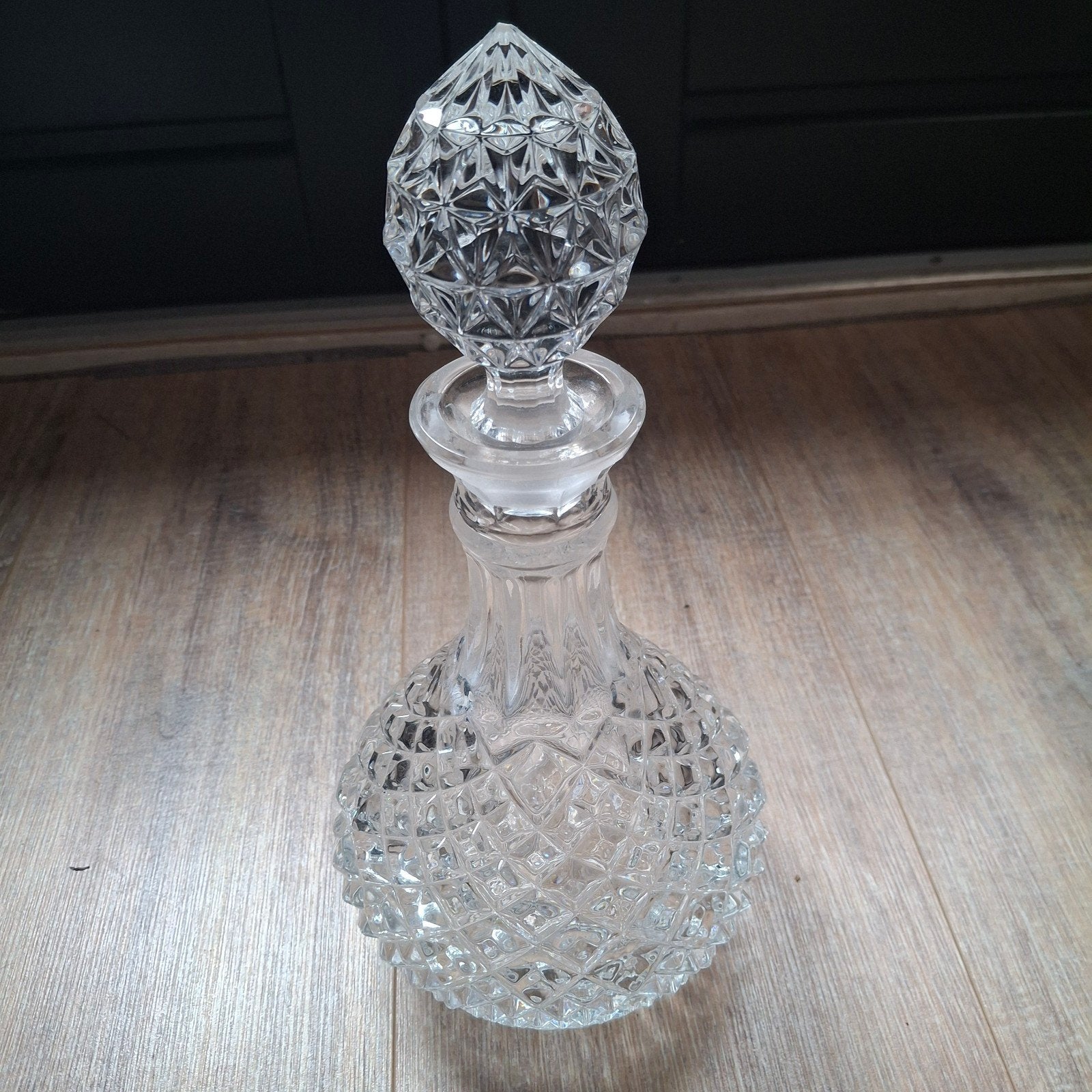 Prachtige Vintage Kristallen Karaf (24% Loodkristal) - Zware, Antiek en Kunst, Ophalen