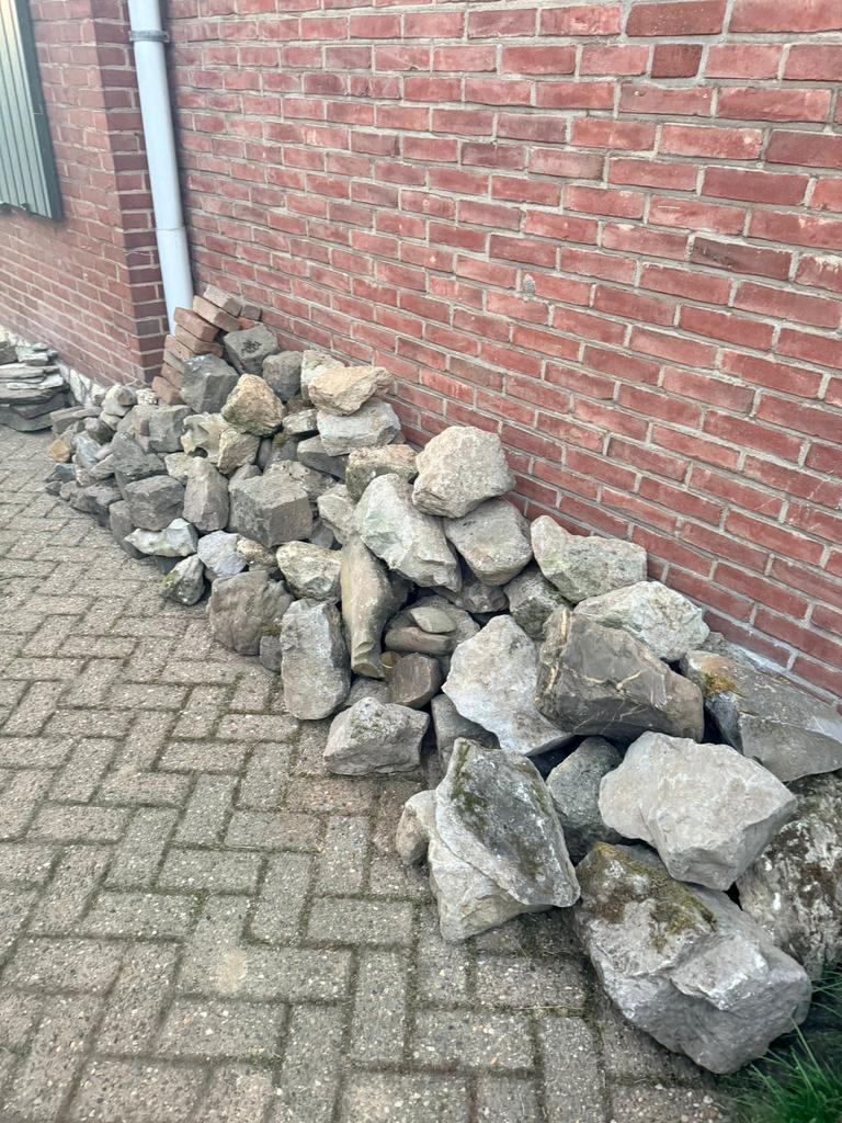 (Rots)stenen gratis af te halen, Tuin en Terras, Ophalen, Gebruikt, Kei