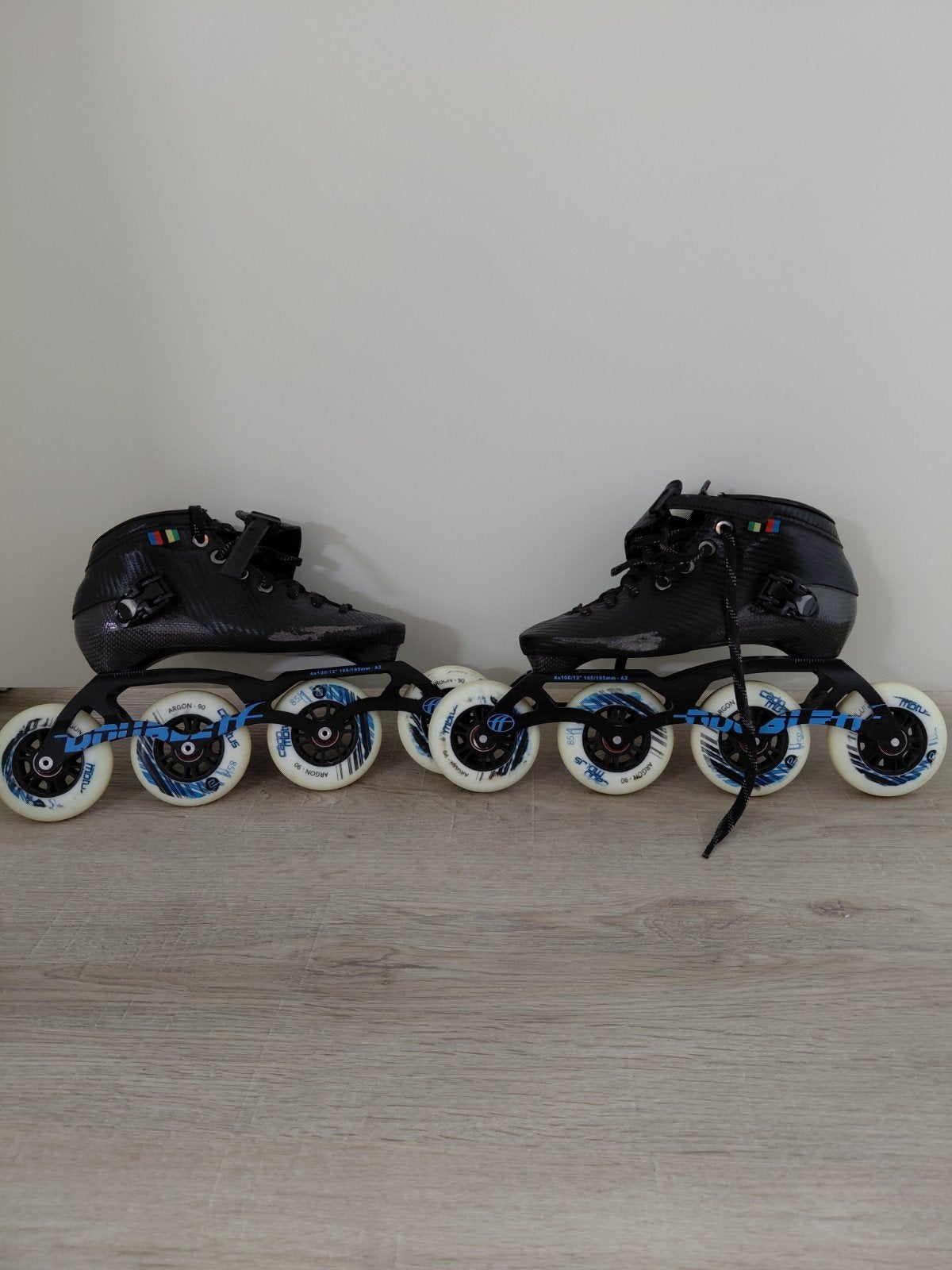 Inline Skeelers maat 38 DoubleFF a2, Ophalen of Verzenden, Gebruikt, Inline skates 4 wielen