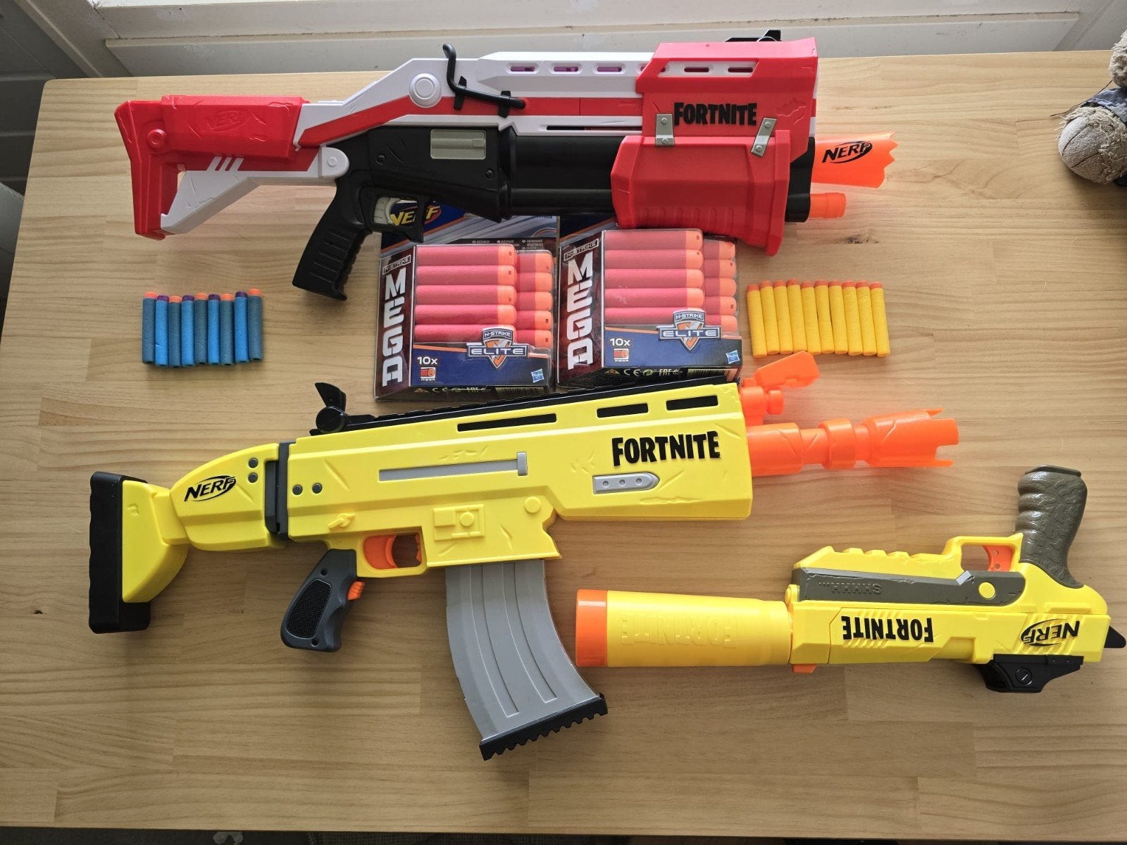 Nerf Fortnite Blasters met extra pijltjes, Kinderen en Baby's, Ophalen, Zo goed als nieuw
