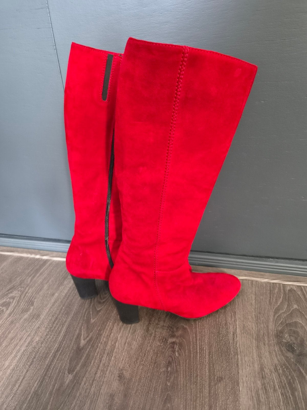 Lavorazione Artigiana Laarsen rode laarzen maat 41, Kleding | Dames, Hoge laarzen, Ophalen of Verzenden, Zo goed als nieuw, Rood