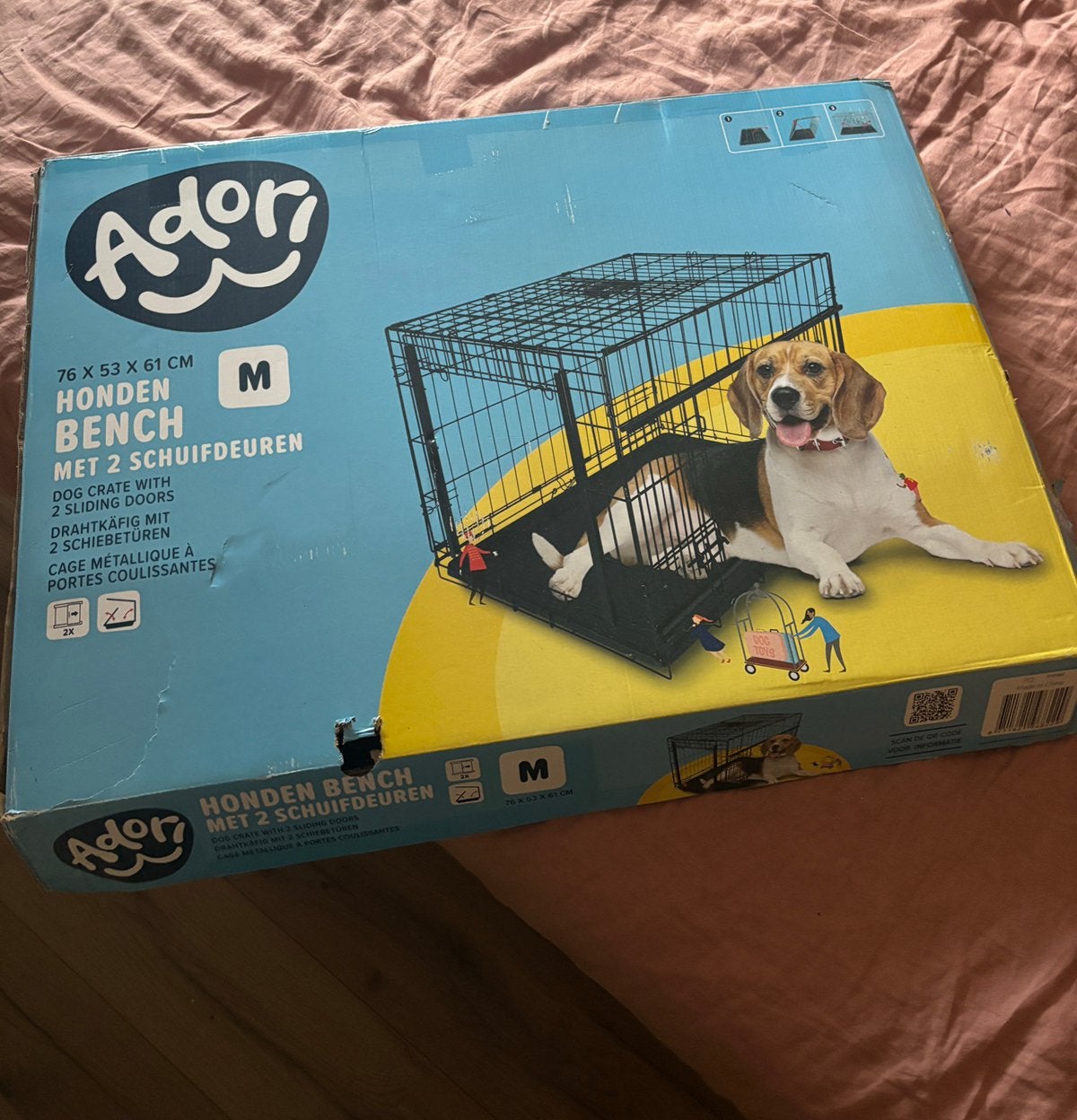 Hondenbench Adori, Ophalen, Zo goed als nieuw