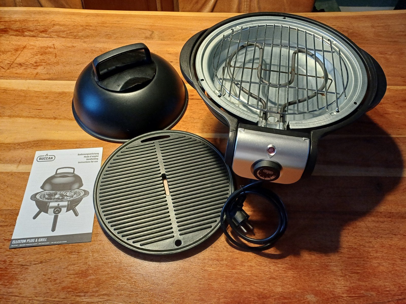 Nieuwe Buccan Elliston Plug & Grill Elektrische BBQ, Ophalen, Nieuw, Buccan