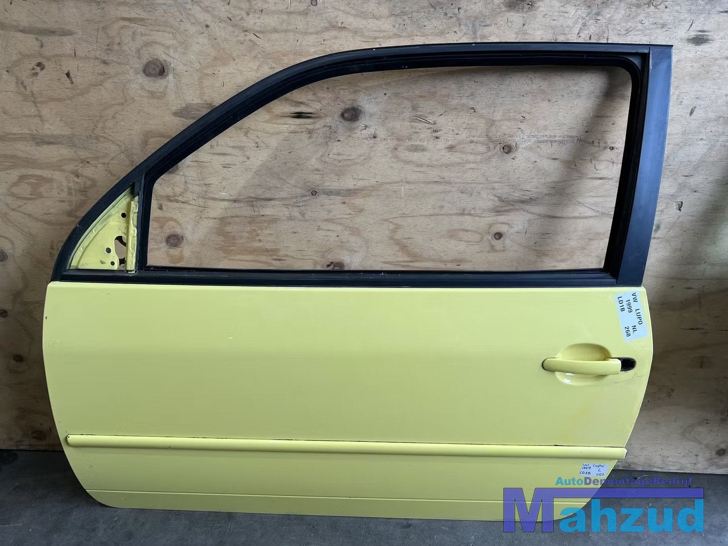 VW LUPO GEEL LD1B Linker links deur portier, Auto-onderdelen, Gebruikt, Volkswagen AG, Berliner Ring 2
38440  Wolfsburg, DE, Volkswagen