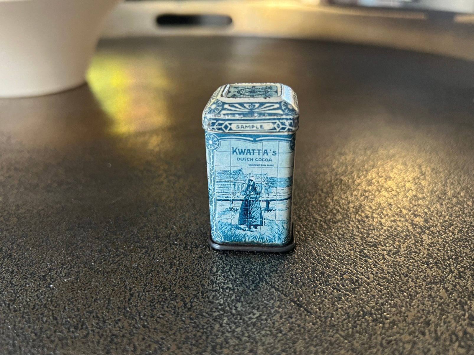 Kwatta cacao monsterblikje, Ophalen of Verzenden, Zo goed als nieuw, Overige