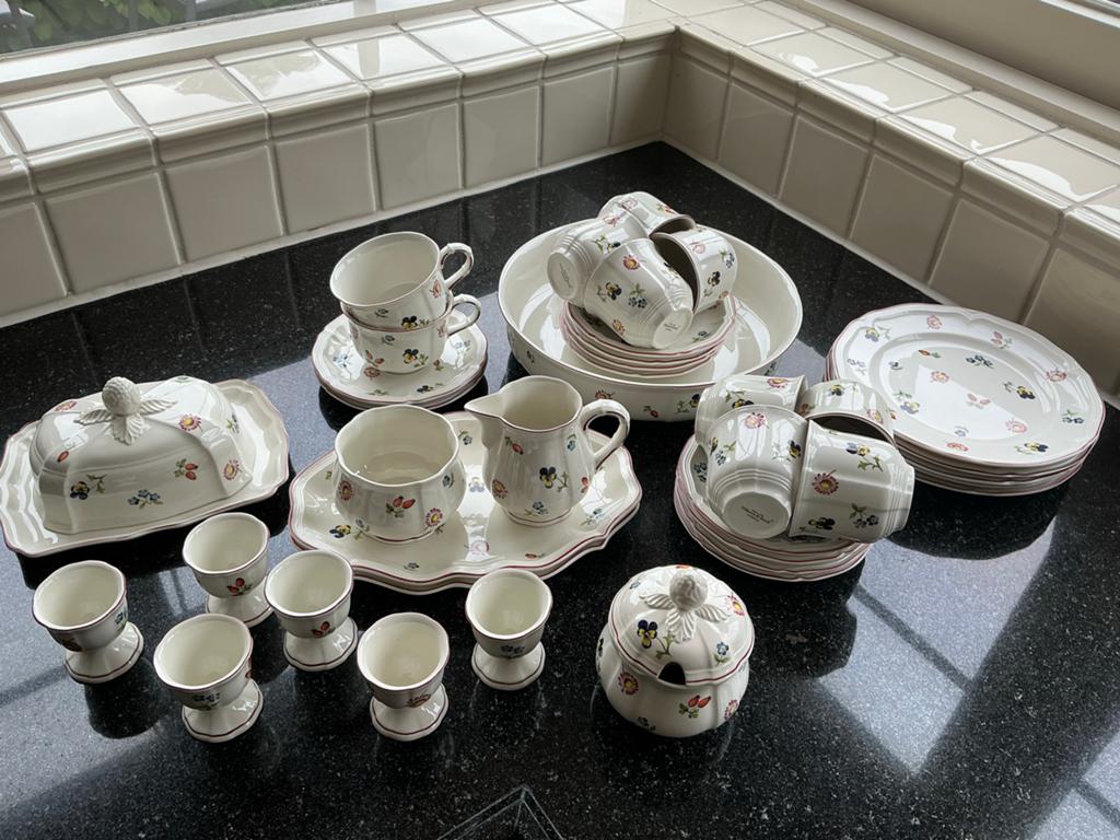 Villeroy & Boch PETIT FLEUR Ontbijtservies - Zeer Goede Staa, Huis en Inrichting, Keuken | Servies, Ophalen of Verzenden, Zo goed als nieuw
