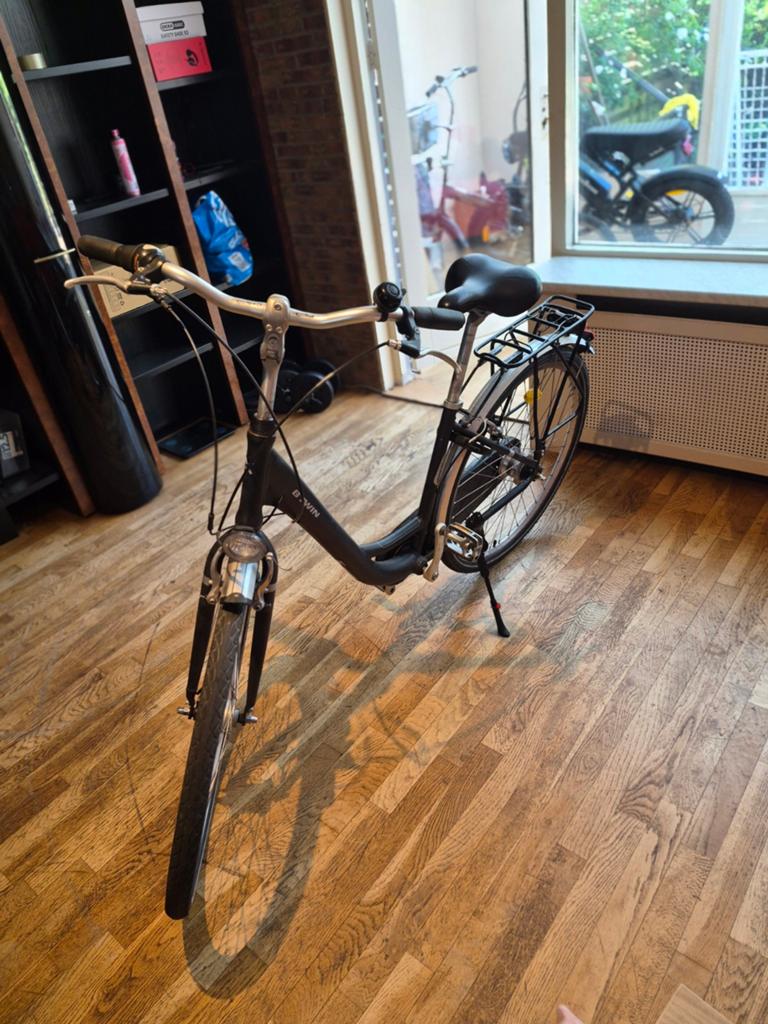 B-Twin Elops 740, Fietsen en Brommers, Fietsen | Dames | Damesfietsen, Gebruikt, Velgrem, Versnellingen, 50 tot 53 cm