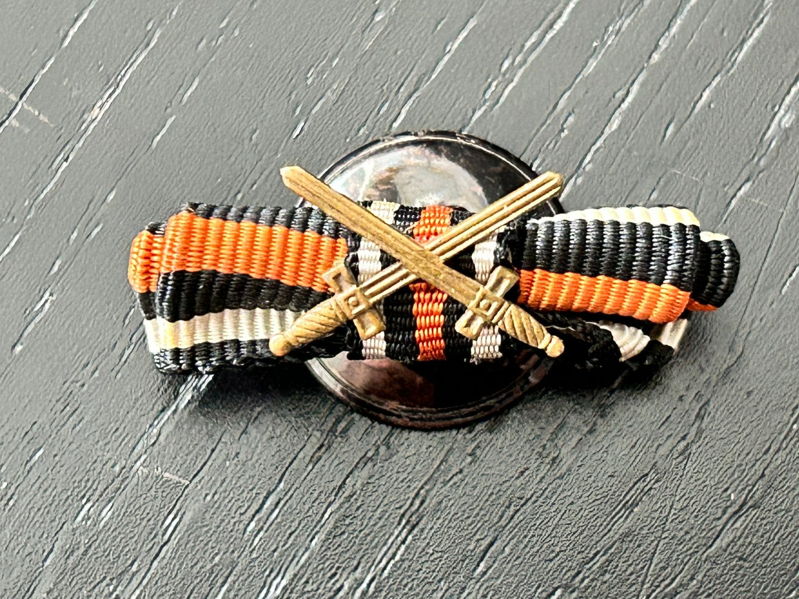 WW1 Hindenburg kruis knoopsgat onderscheiding, Verzamelen, Militaria | Algemeen, Ophalen of Verzenden, Landmacht, Duitsland, Lintje, Medaille of Wings