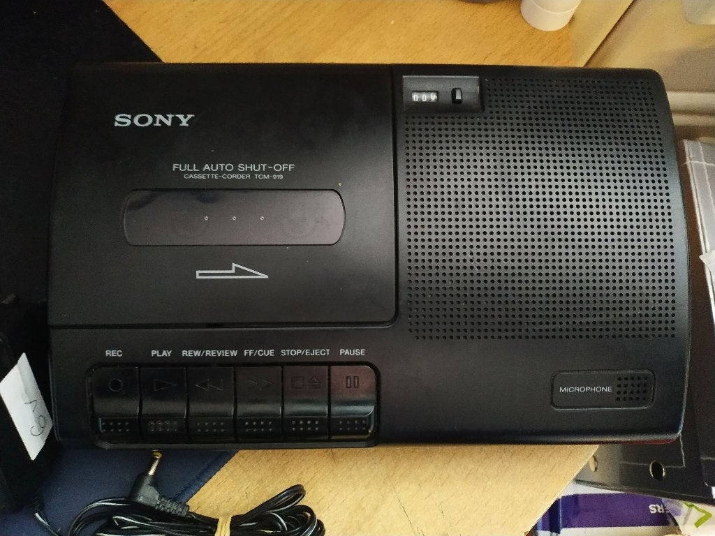 TCM‑919 Cassette‑Corder, Audio, Tv en Foto, Cassettedecks, Ophalen of Verzenden, Enkel, Overige merken