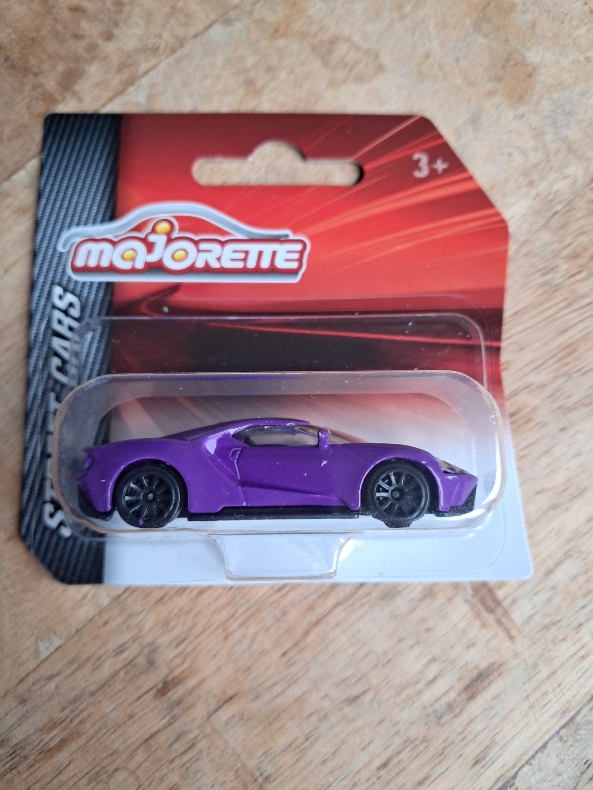 Majorette Ford GT paars nieuw in verpakking, Ophalen of Verzenden, Nieuw, Auto