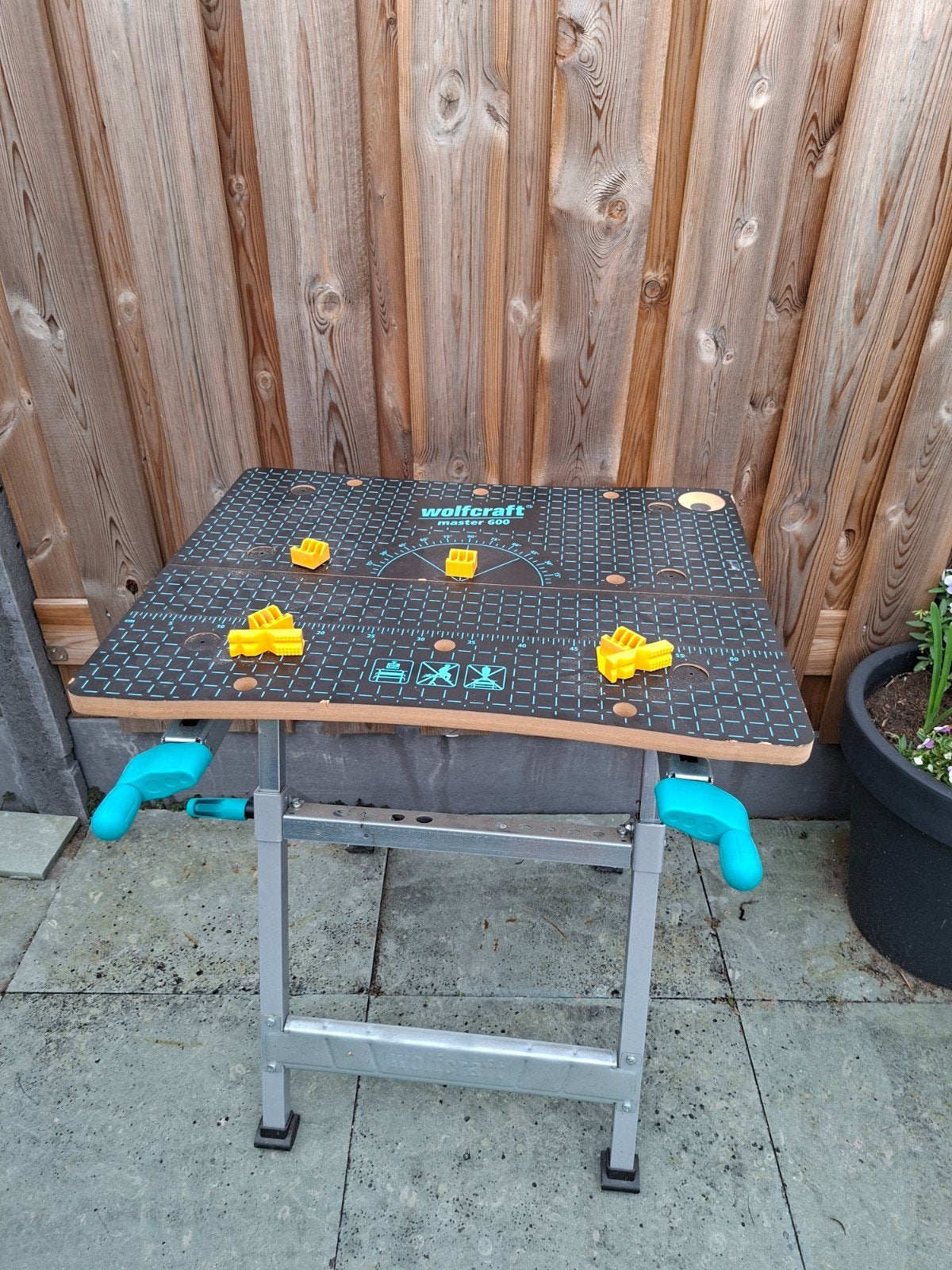Workmate Wolfcraft, Ophalen, Zo goed als nieuw, Minder dan 70 cm, Inklapbaar