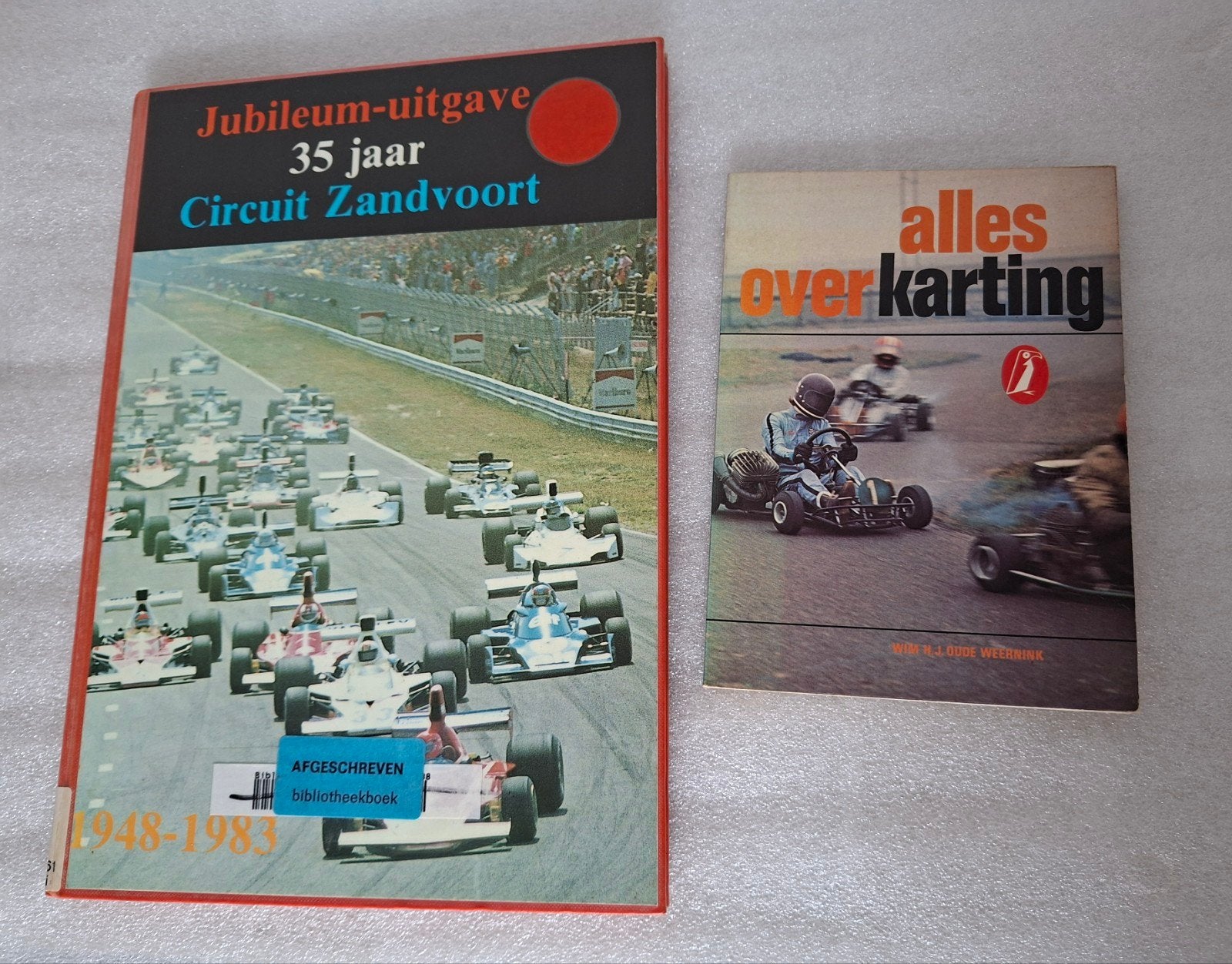 Boeken: Circuit Zandvoort & Alles over Karting, Boeken, Ophalen of Verzenden, Gelezen, Algemeen, Onbekend / W.J. Oude Witteveen