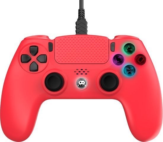 Freaks And Geeks Wired PS4 rood (Controller)*Nieuw*, Freaks, Freaks 1, Ophalen of Verzenden, Info@Freaks.nl
