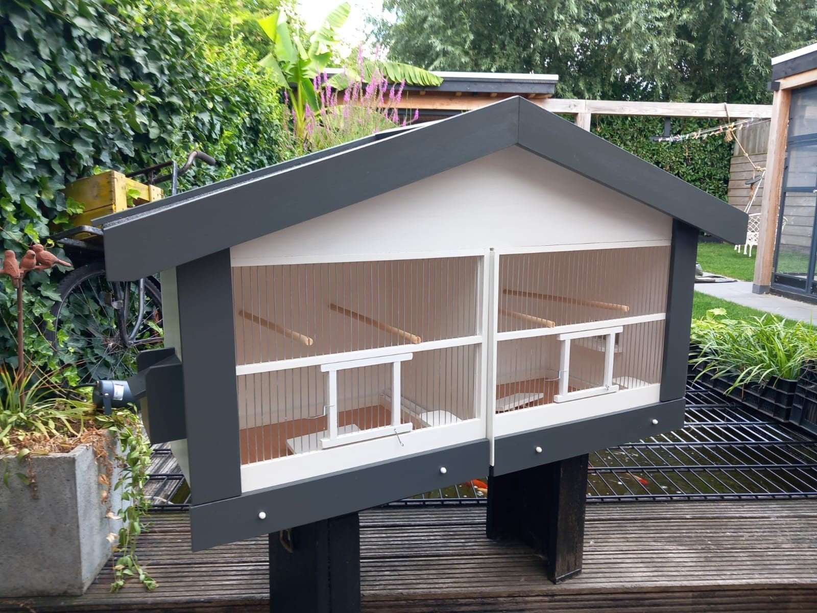 grote wand vogelkooien, Dieren en Toebehoren, Vogels | Hokken en Kooien, Ophalen, Nieuw, Hout, Vogelkooi