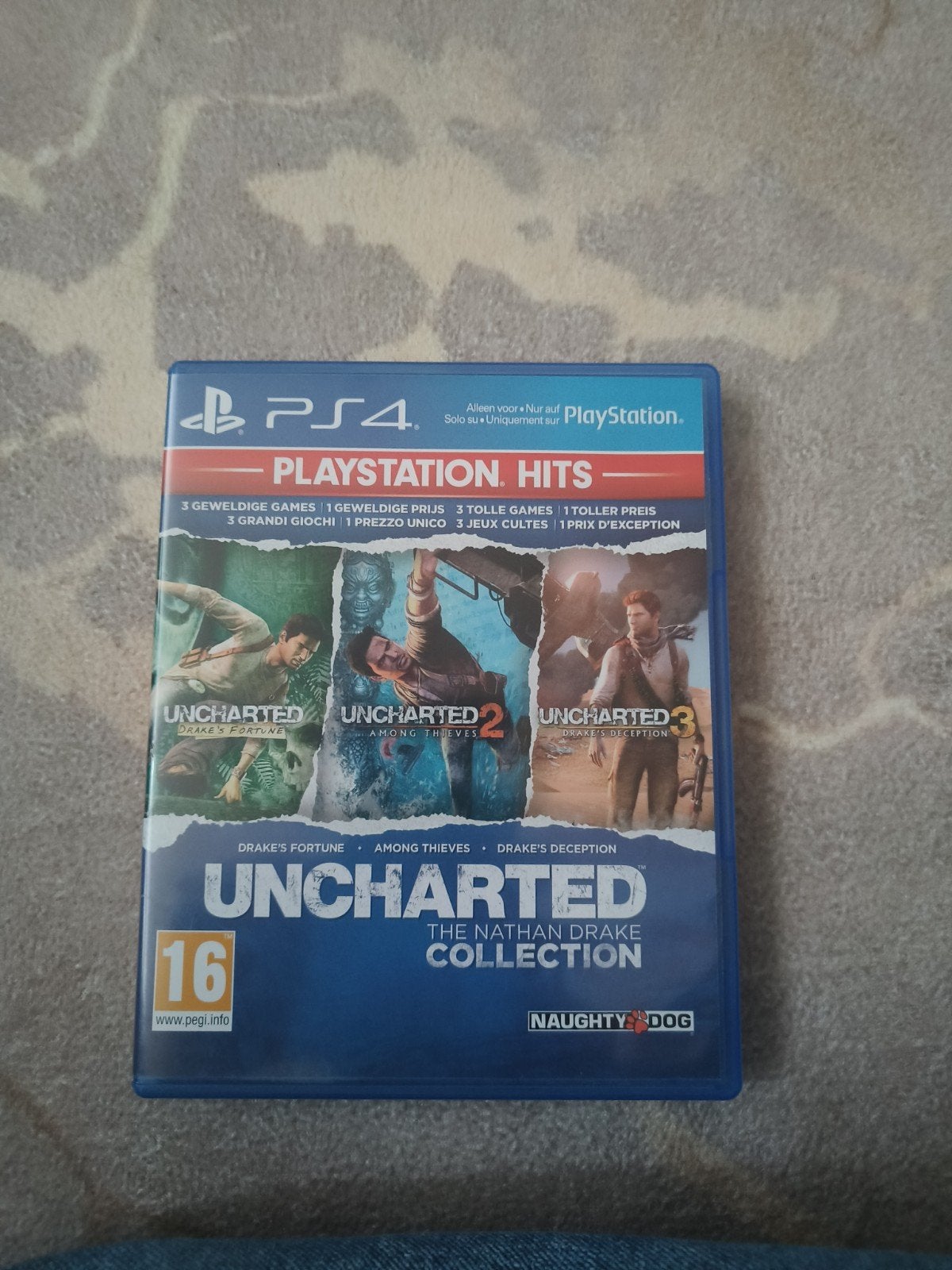 Uncharted: The Nathan Drake Collection PS4, Spelcomputers en Games, Games | Sony PlayStation 4, Avontuur en Actie, Gebruikt, 1 speler