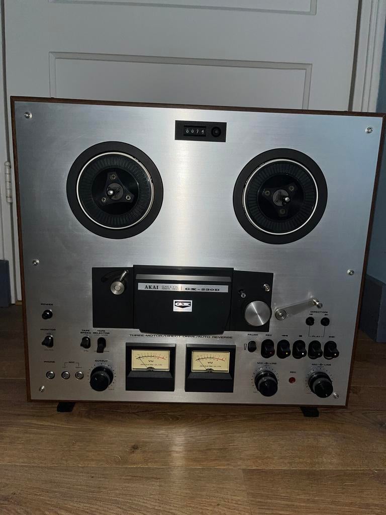 Akai GX-230D, Audio, Tv en Foto, Bandrecorders, Ophalen, Bandrecorder, Met banden