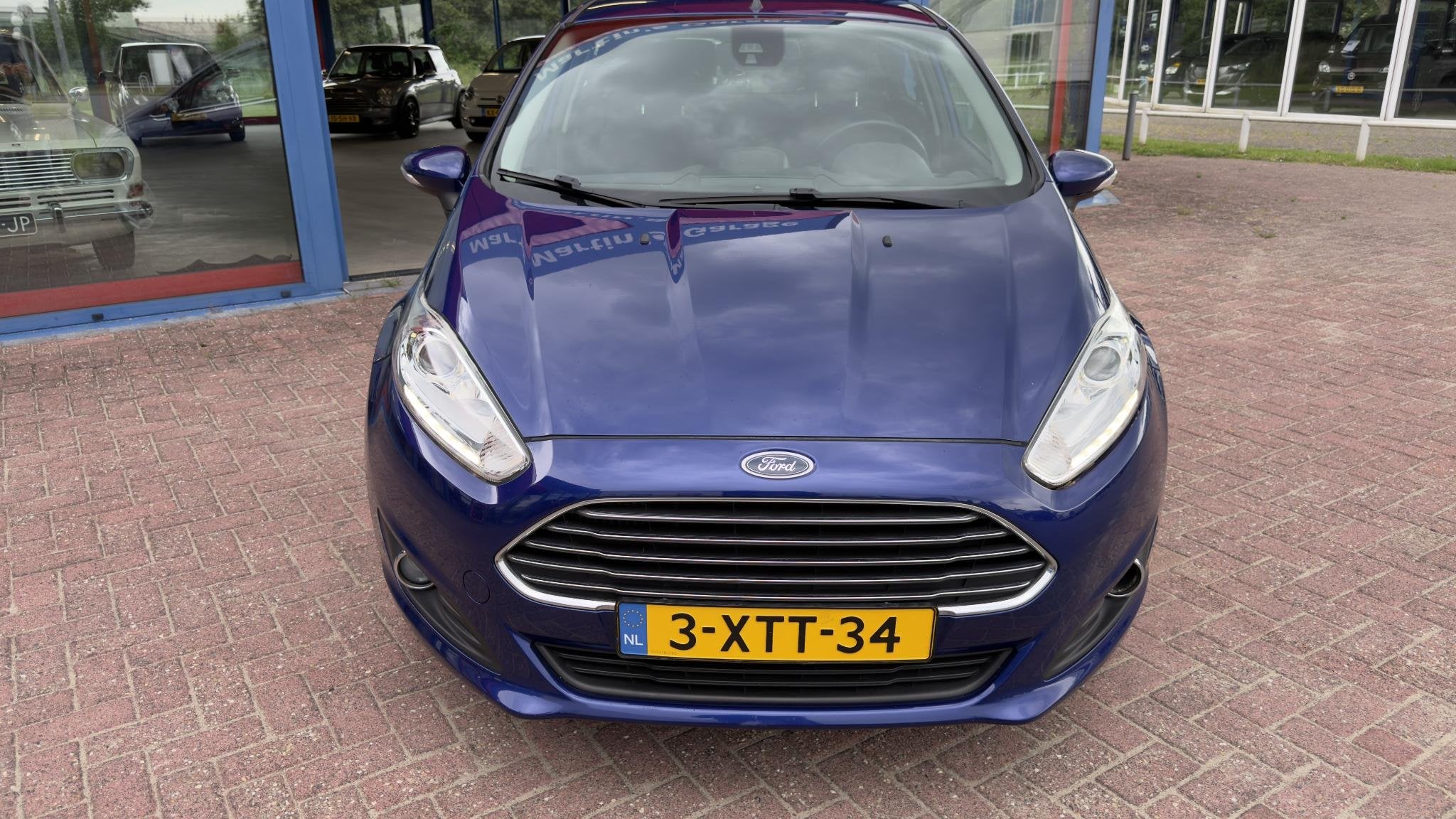 Ford Fiesta 1.0 EcoBoost Titanium, Auto's, Voorwielaandrijving, Euro 6, Blauw, 23 km/l