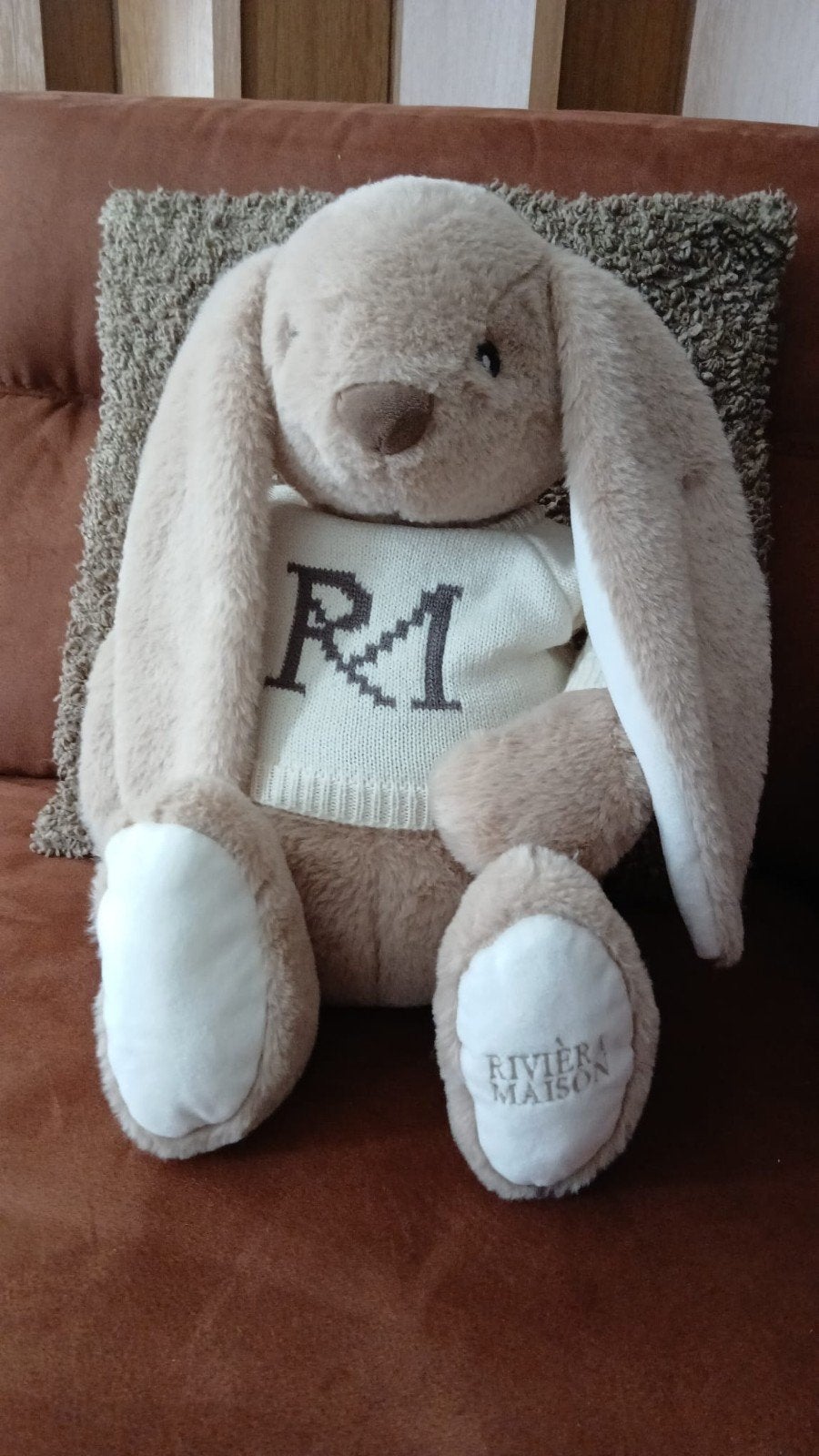 Riviera Maison Knuffel Konijn - Zo goed als nieuw, Kinderen en Baby's, Ophalen, Overige merken, Konijn, Zo goed als nieuw