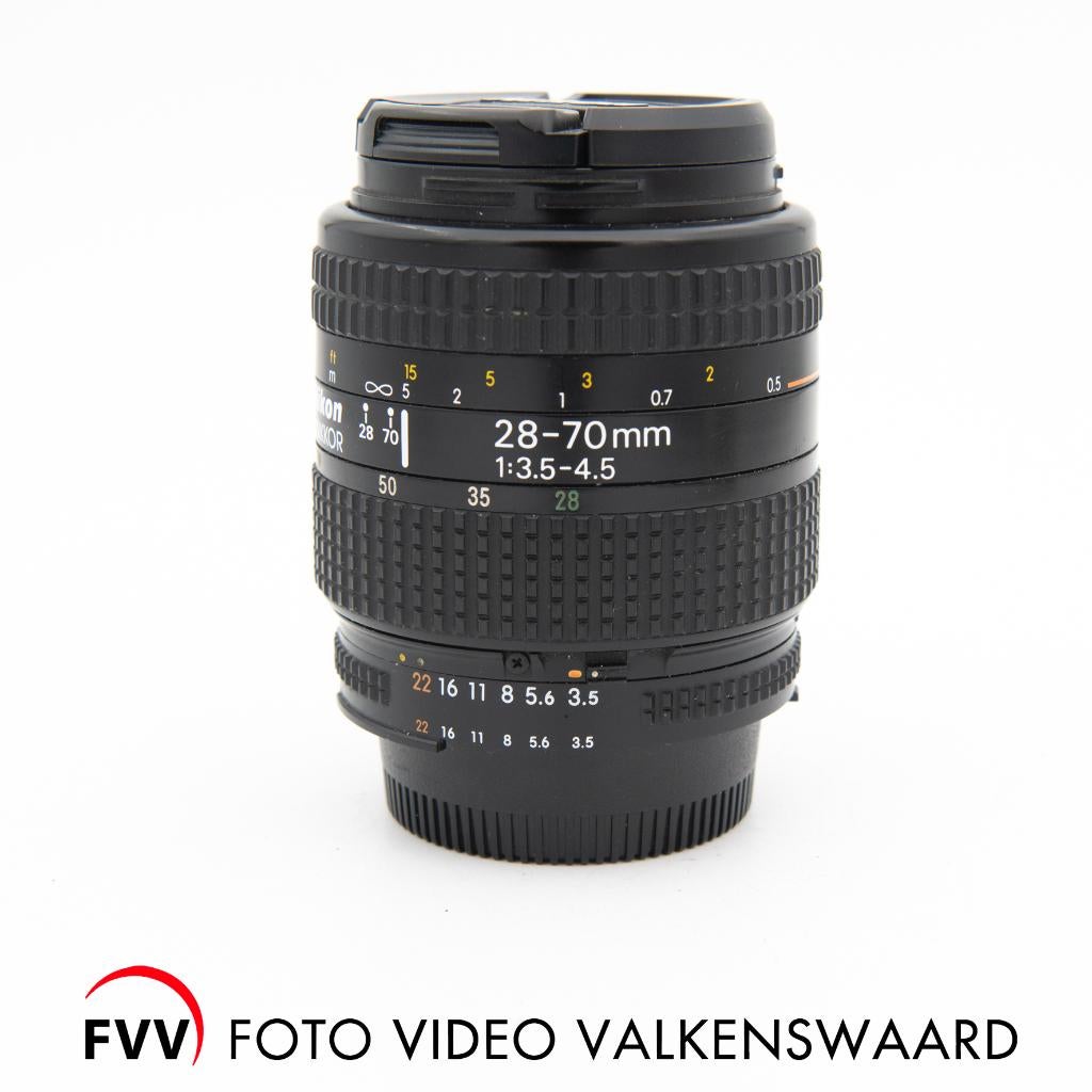 Nikon AF Nikkor 28-70 mm f/ 3.5-4.5, Gebruikt, Ophalen of Verzenden, Standaardlens, Zoom