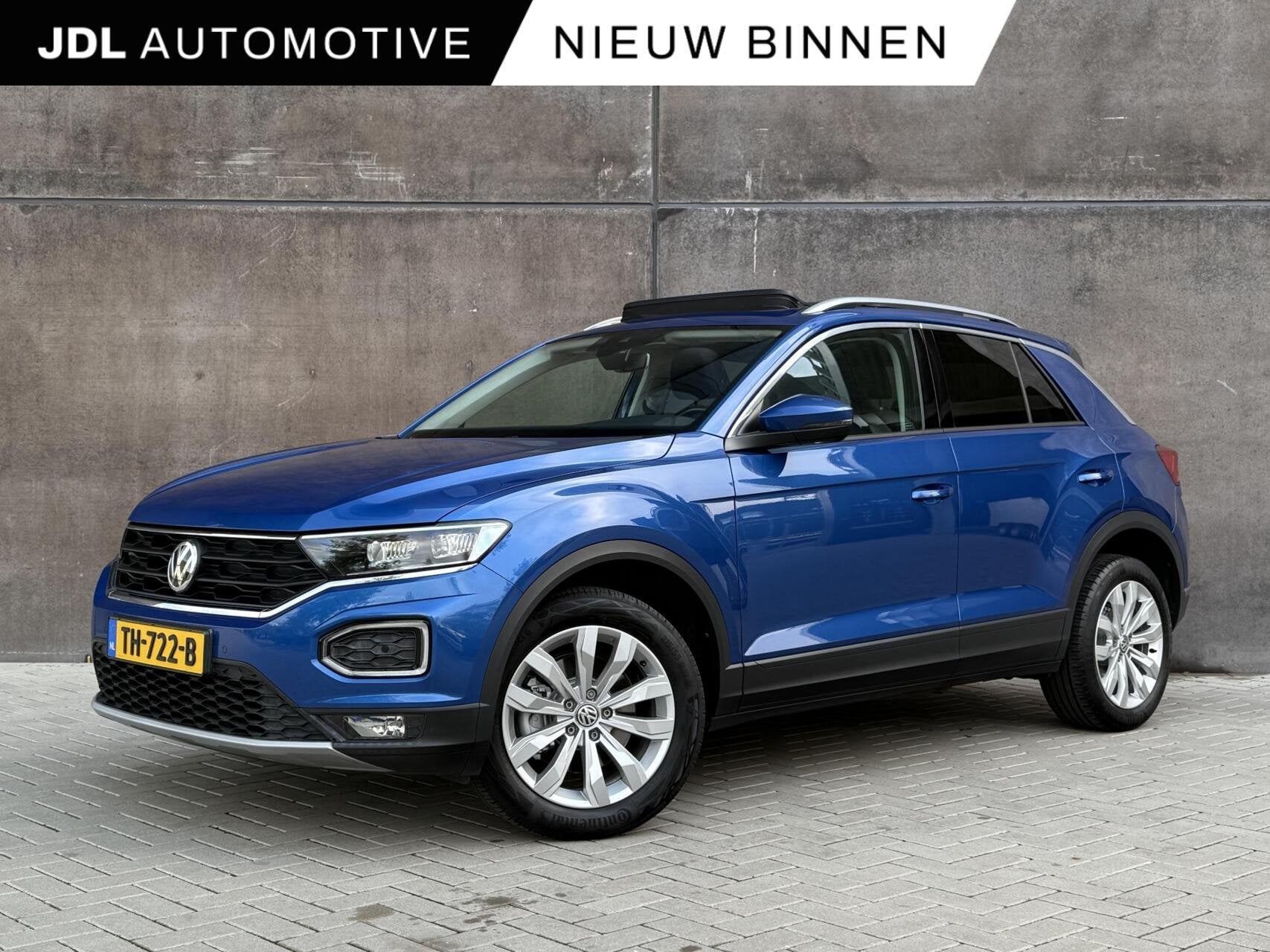 Volkswagen T-Roc 1.0 TSI Style | 1ste eigenaar | Panorama da, Auto's, Voorwielaandrijving, Dealer onderhouden, Stof, Gebruikt