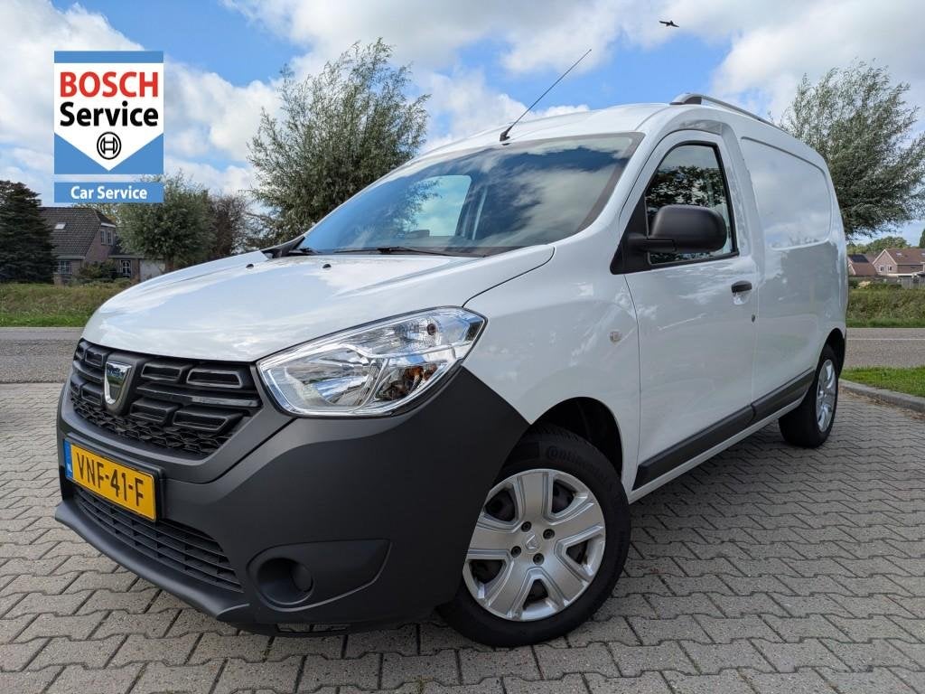 Dacia DOKKER 1.6 MPI 100 I MARGE geen BTW I Airco I Elekt. p, 4 cilinders, Met garantie (alle), Wit, 102 pk