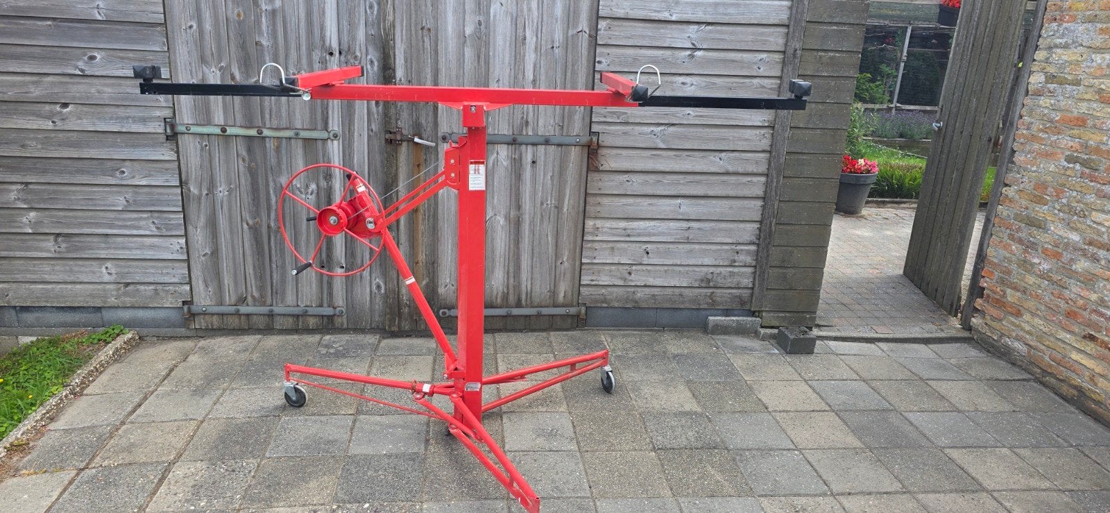 Platen lift, Doe-het-zelf en Verbouw, Lieren en Takels, Ophalen, Zo goed als nieuw, Handmatig
