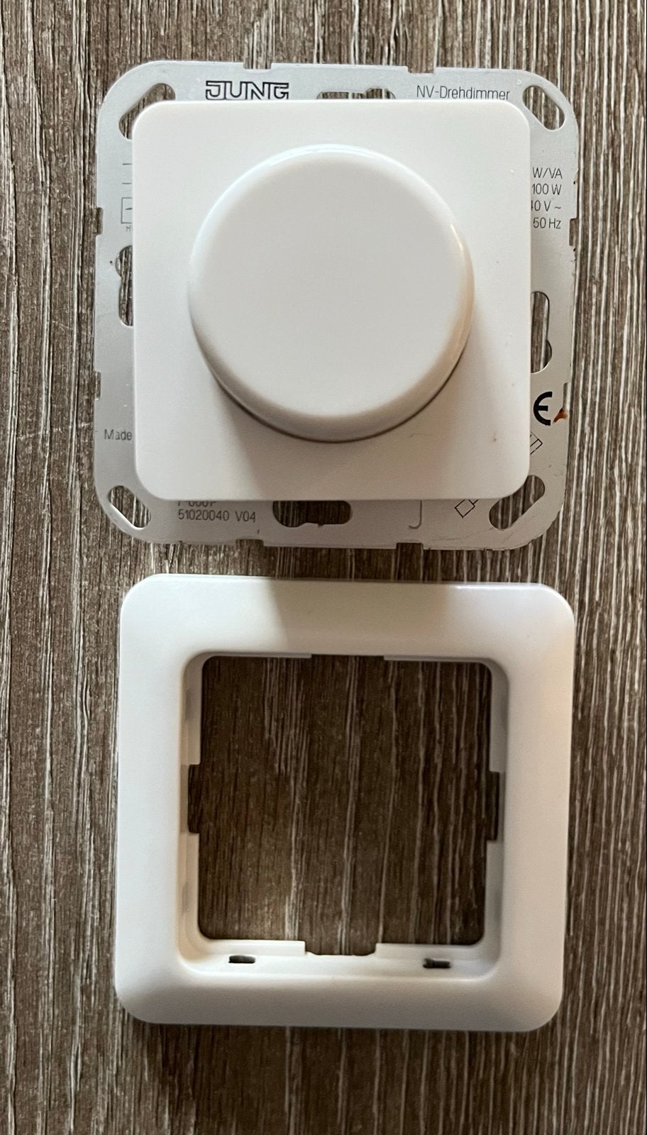 Jung Dimmer met Drukknop - Nieuw, Ophalen of Verzenden, Nieuw, Jung, Dimmer