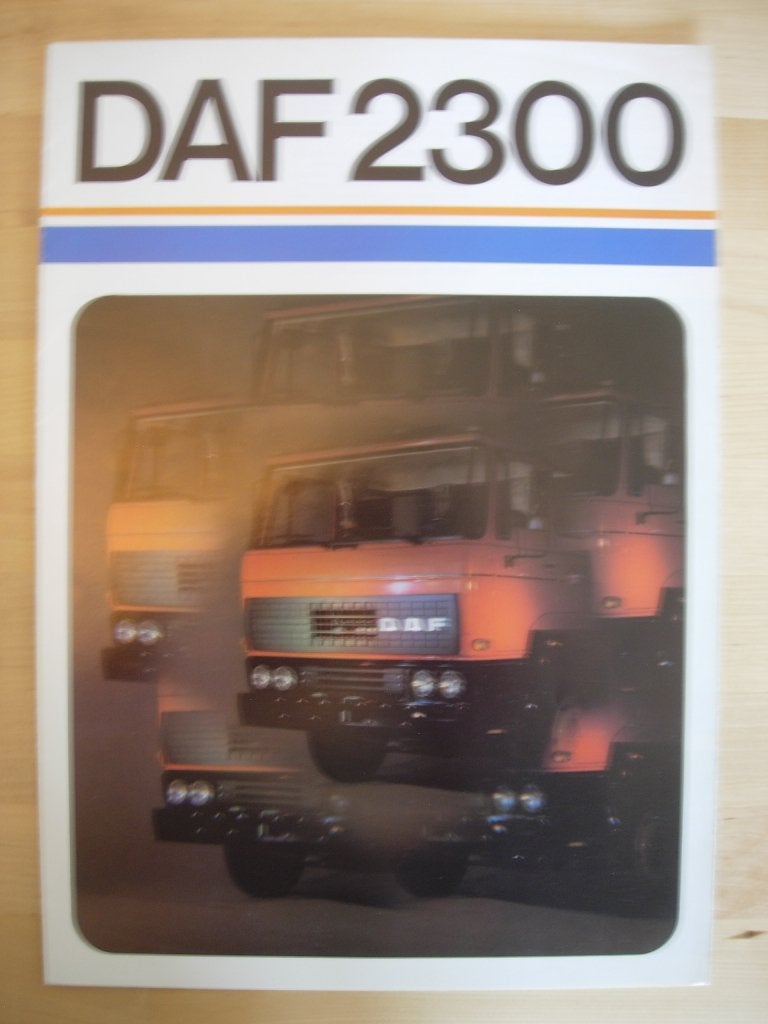 DAF 2300 Brochure 1977, Ophalen of Verzenden, Zo goed als nieuw, Overige merken, DAF
