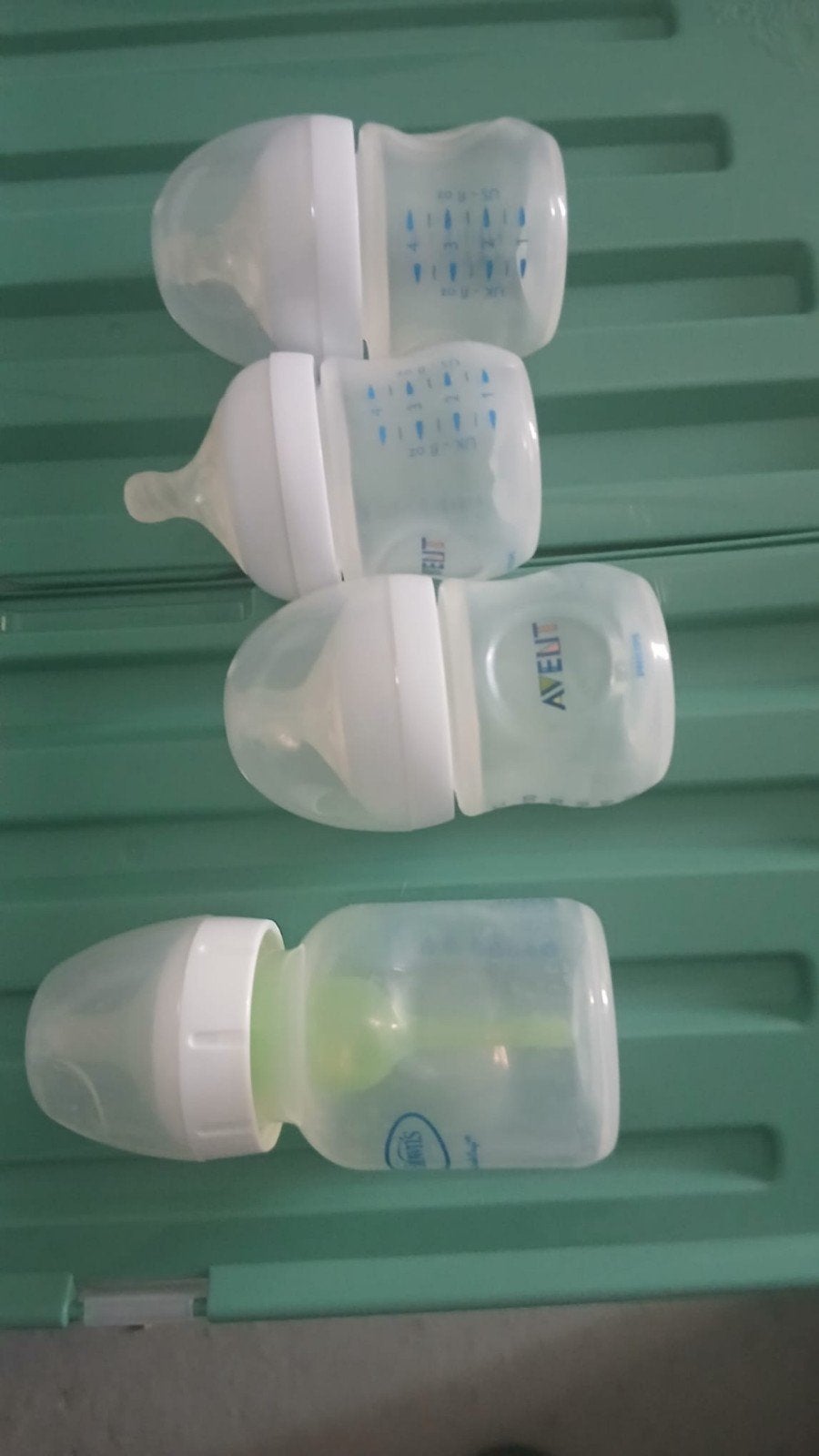 4 babyflesjes (Avent & Dr. Brown), Ophalen, Nieuw