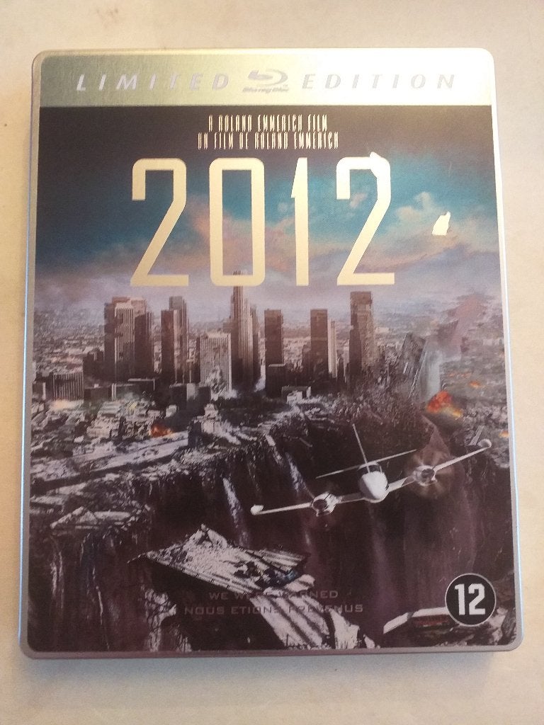 2012 Steelbook Bluray, Avontuur, Engels, Nederlands, Film