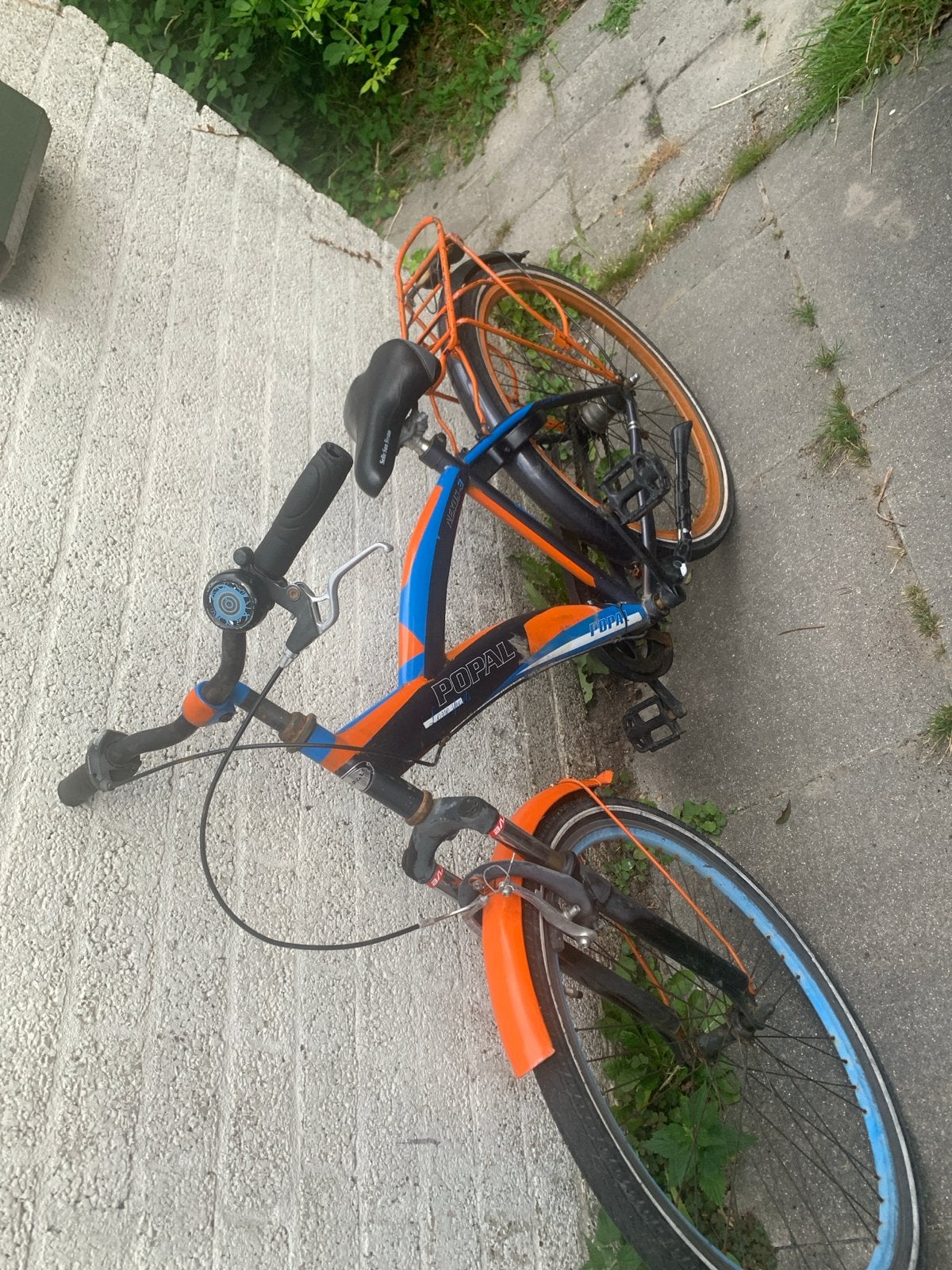 Popal kinderfiets - klaar voor gebruik!, Fietsen en Brommers, Fietsen | Heren | Herenfietsen, Gebruikt, Velgrem, Versnellingen