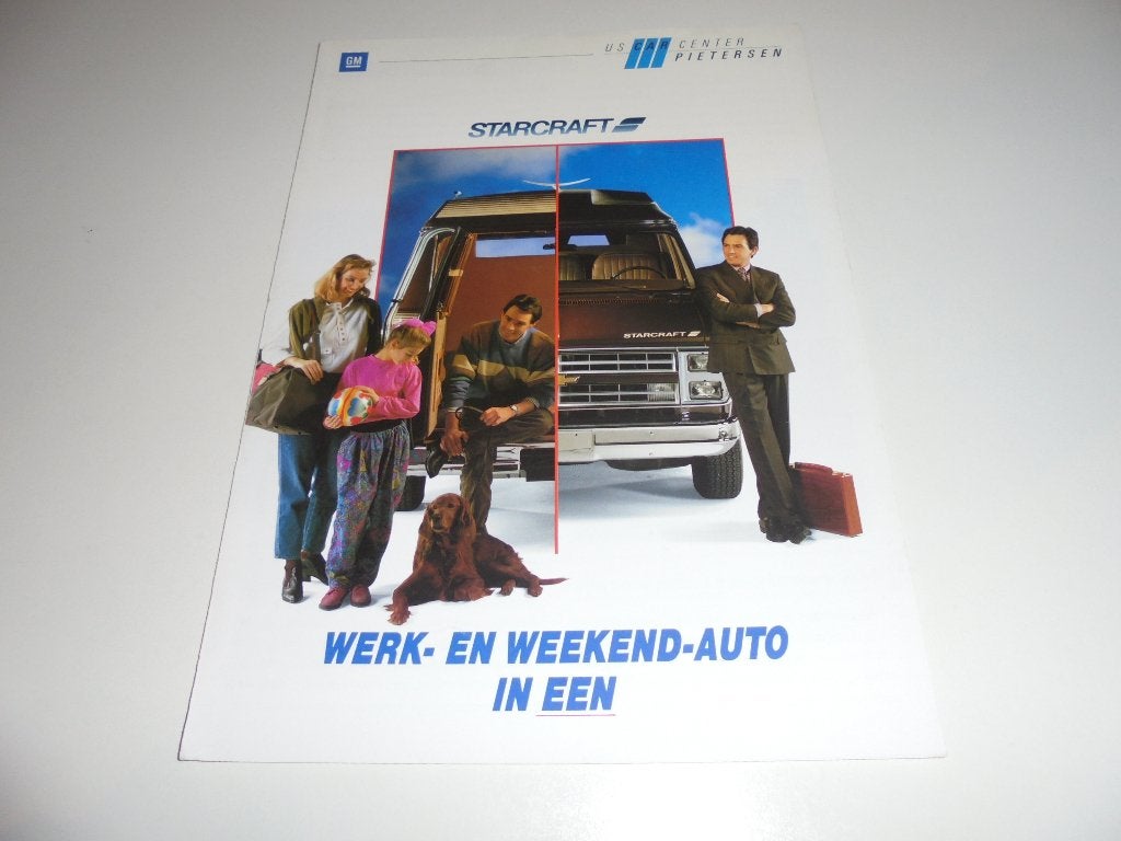 brochure Chevy 20 Starcraft, Ophalen of Verzenden, Nieuw, Overige merken