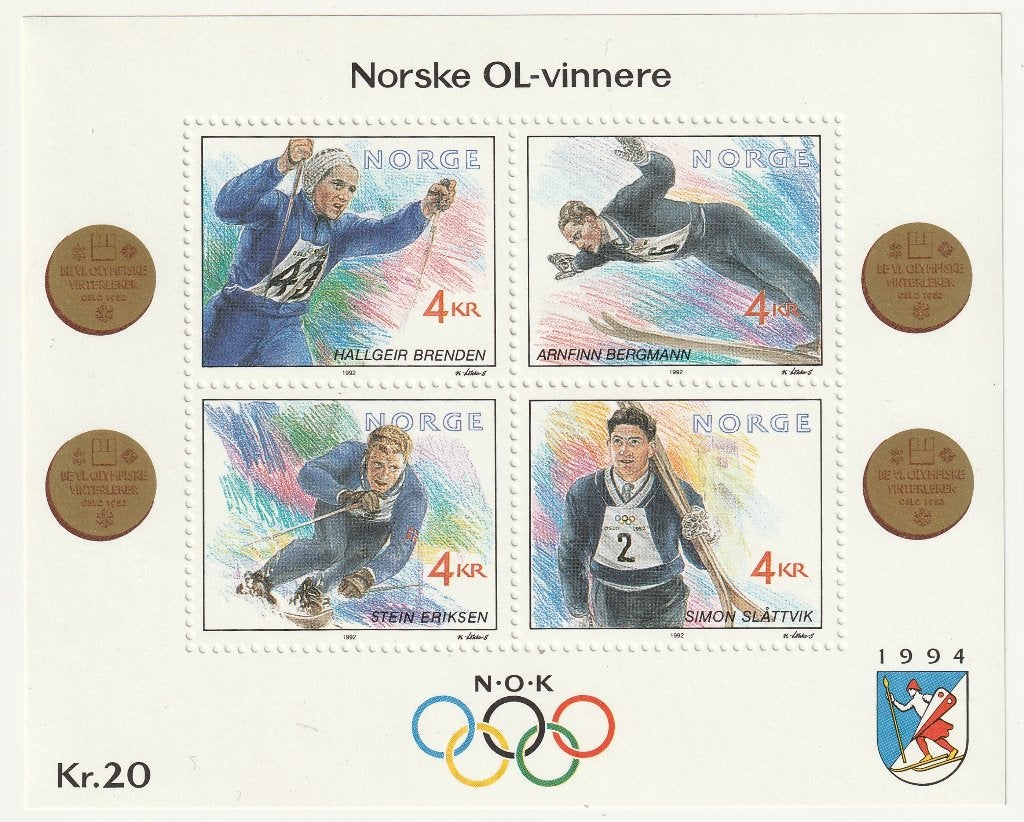 Noorwegen Michel nr. Blok 17 Postfris, Postzegels en Munten, Postzegels | Europa | Scandinavië, Verzenden, Noorwegen, Postfris