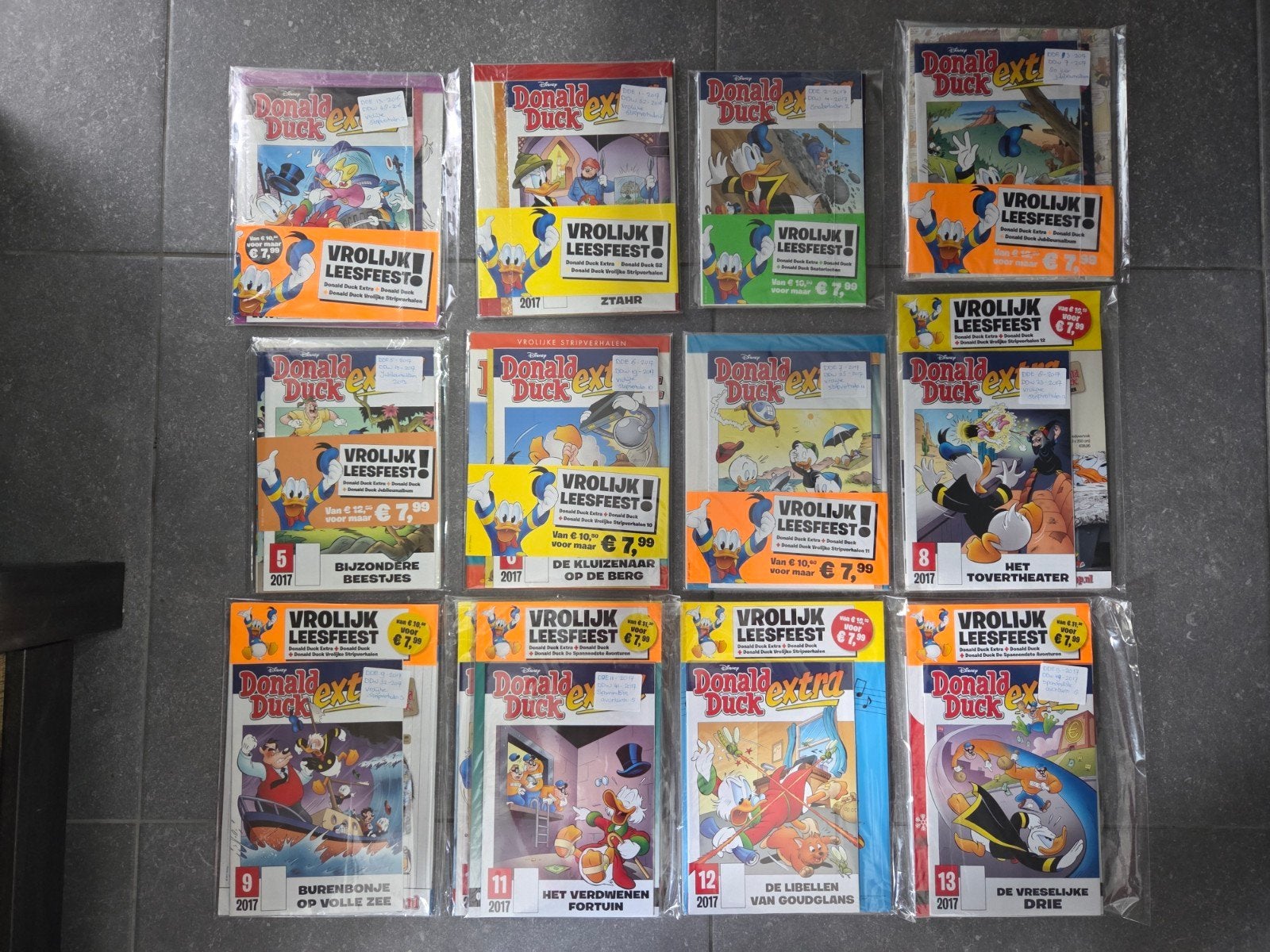 Donald Duck leespakketten nieuw in seal (vakantie, ook los), Boeken, Meerdere stripboeken, Ophalen of Verzenden, Nieuw