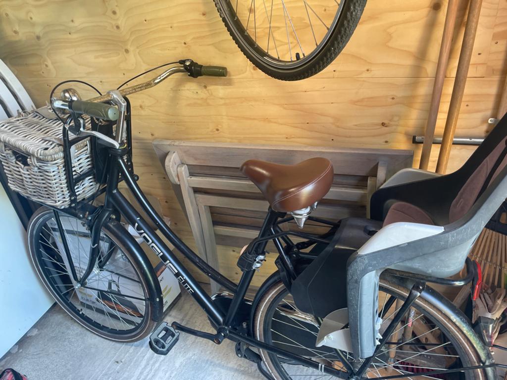 Vogue Elite Damesfiets met Mand en Kinderzitje, Fietsen en Brommers, Fietsen | Dames | Damesfietsen, Velgrem, Versnellingen, Ophalen